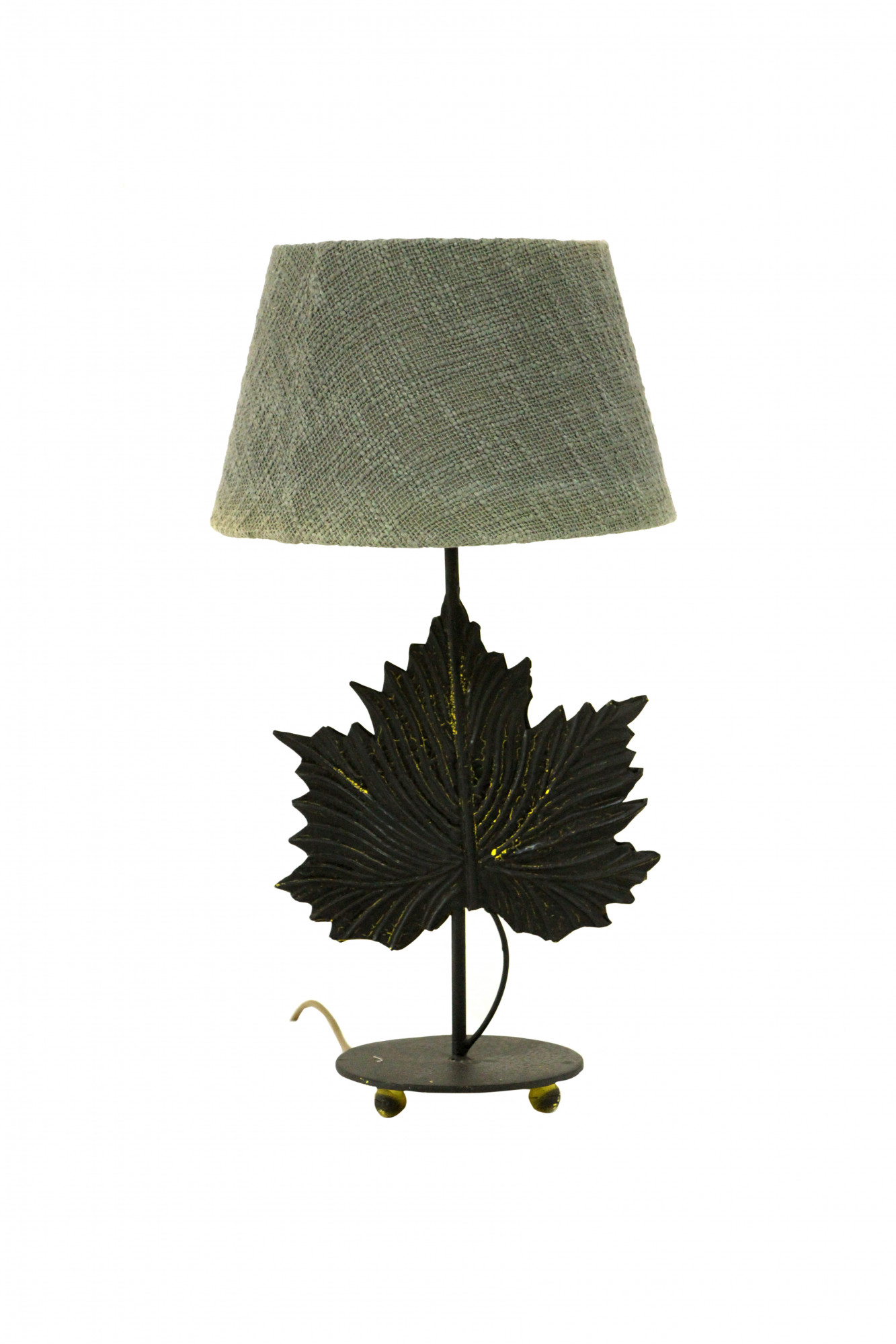 Iron Leaf Table Lamp