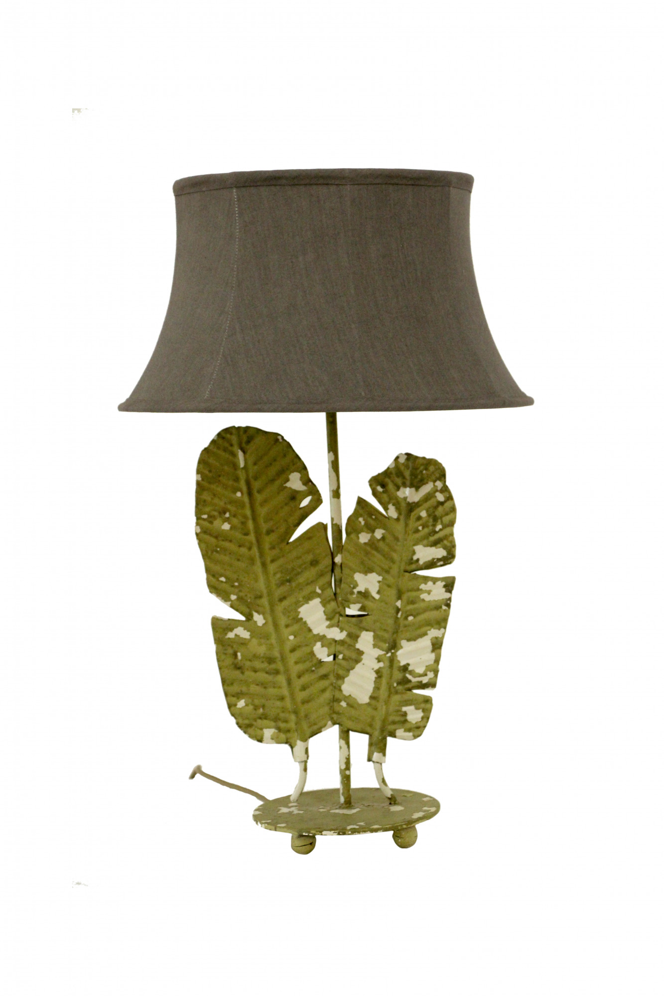 Iron Leaf Table Lamp