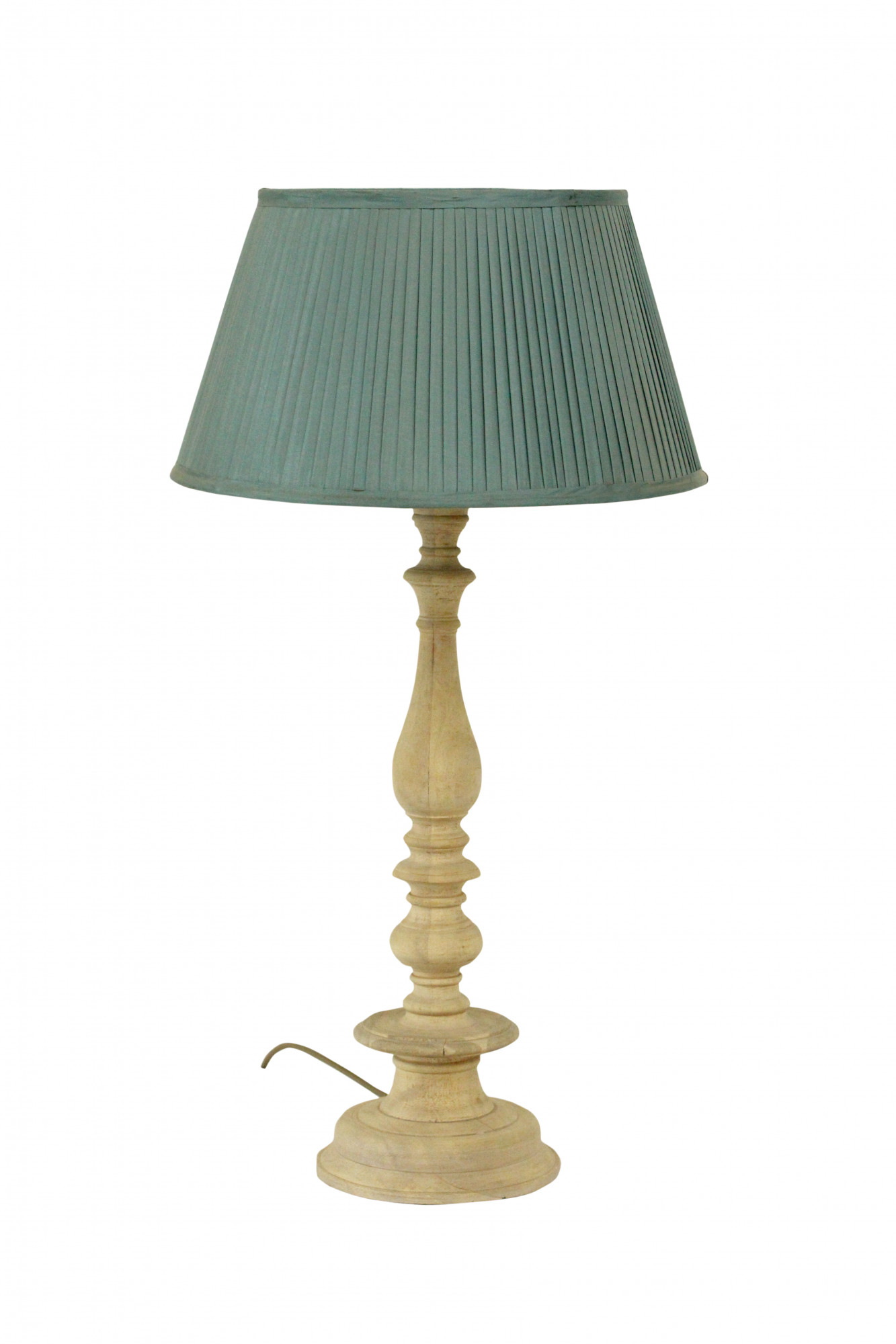 Classic Wooden Turned Table Lamp
