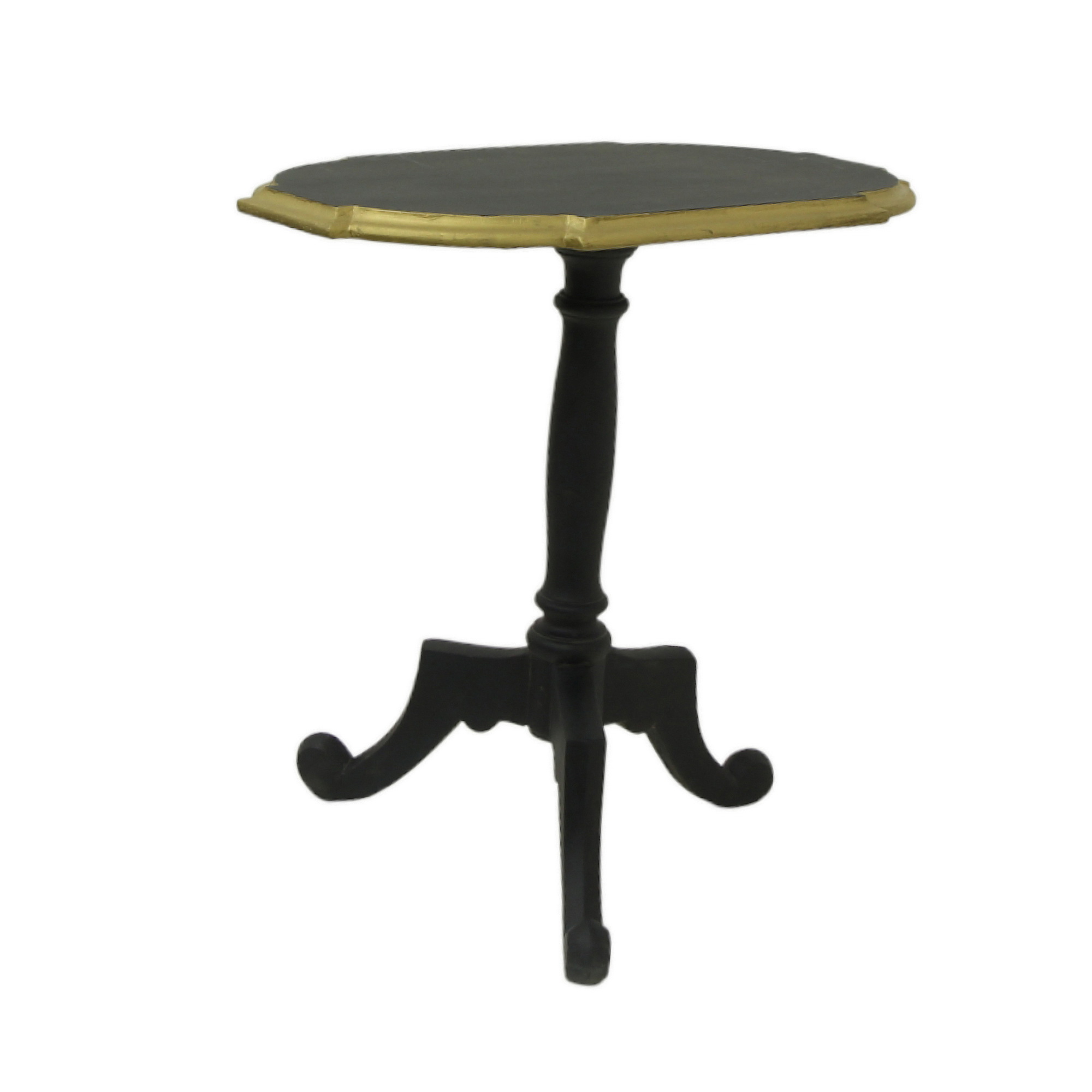 Tripod base pedestal table