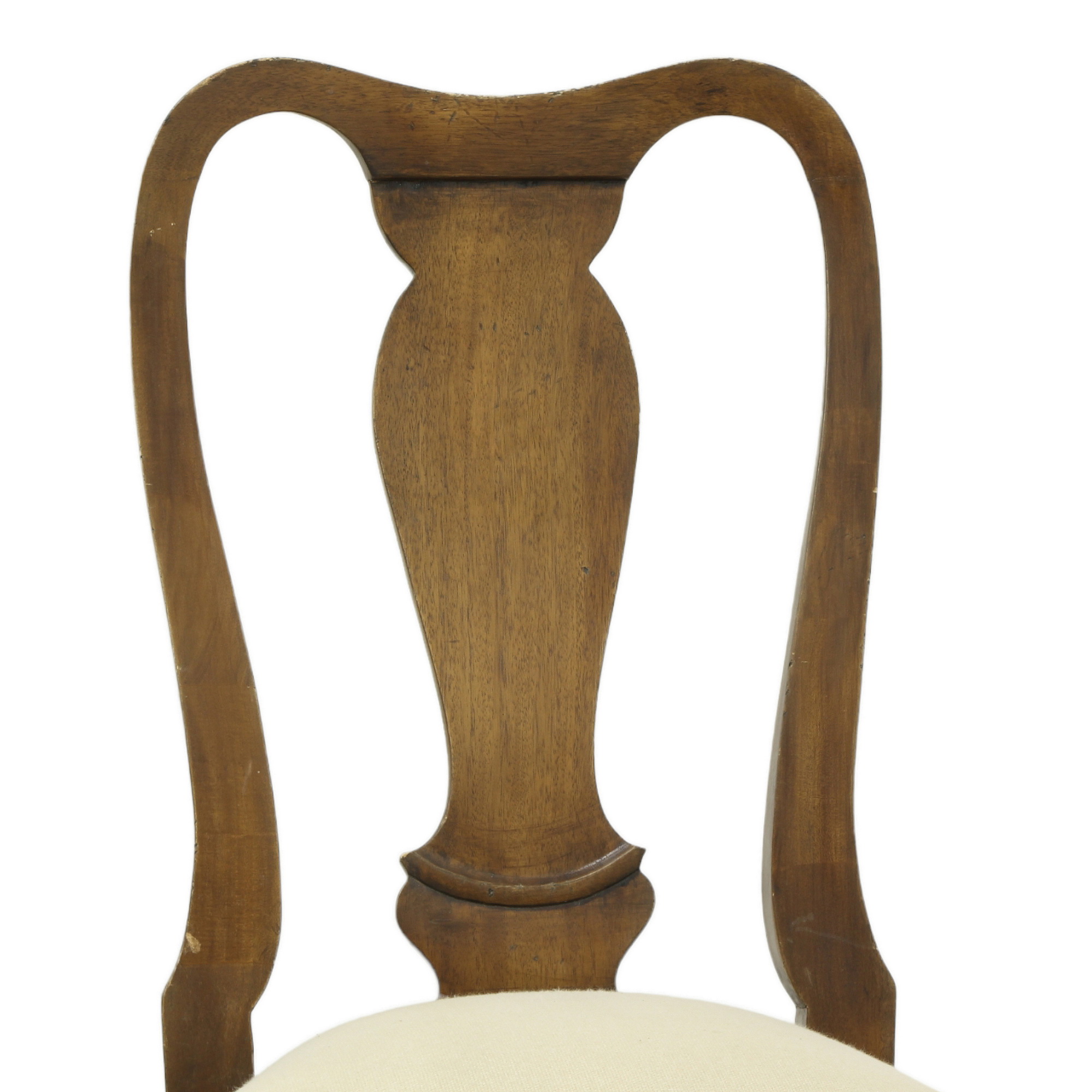 French walnut dining chairs