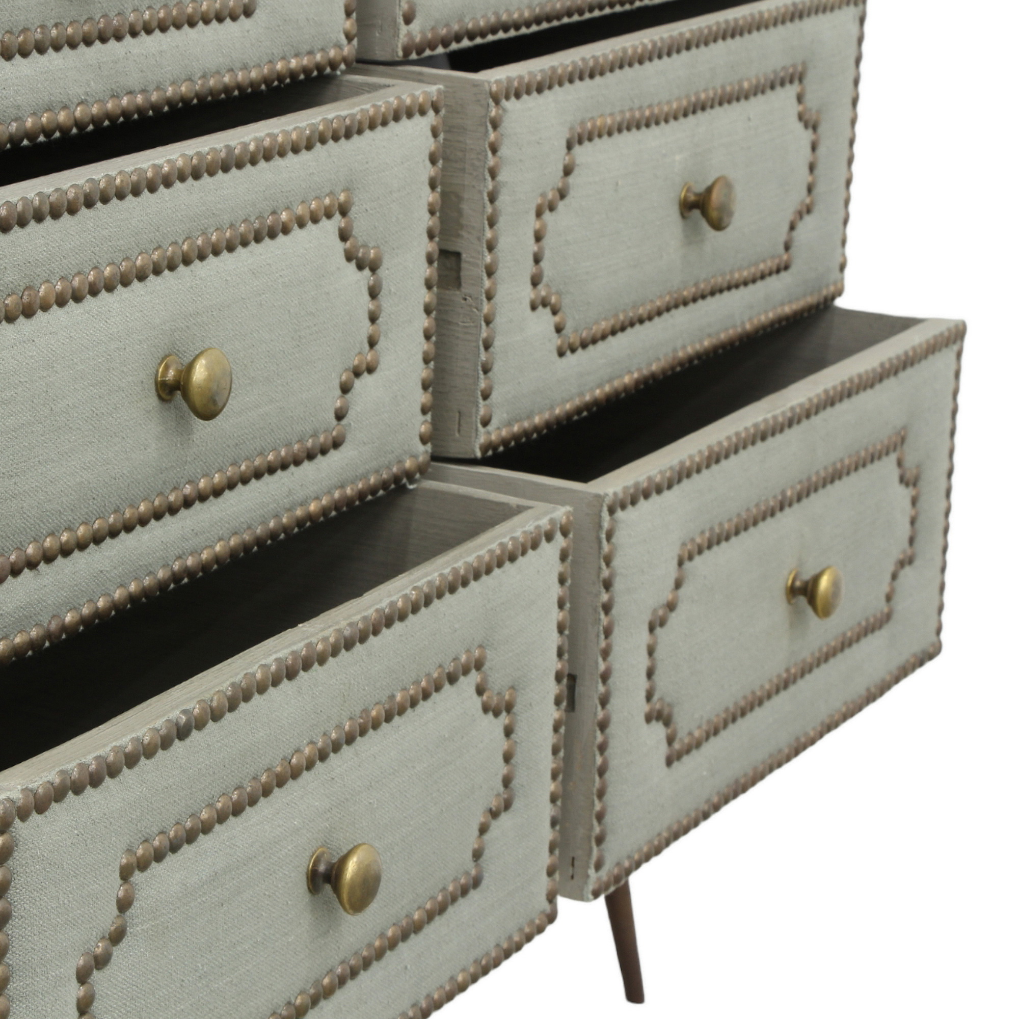 Linen chest of drawer Grey