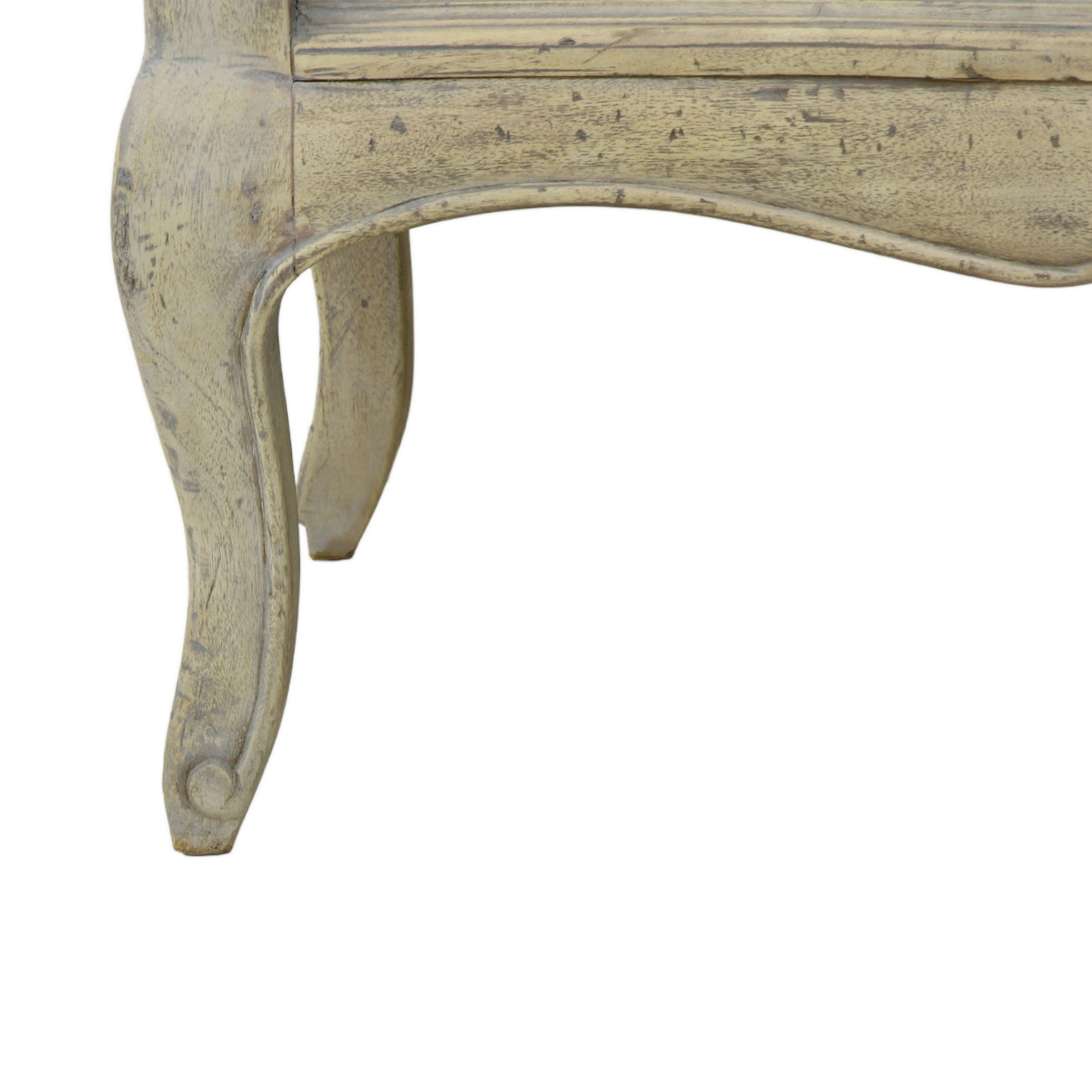 Open carved dresser