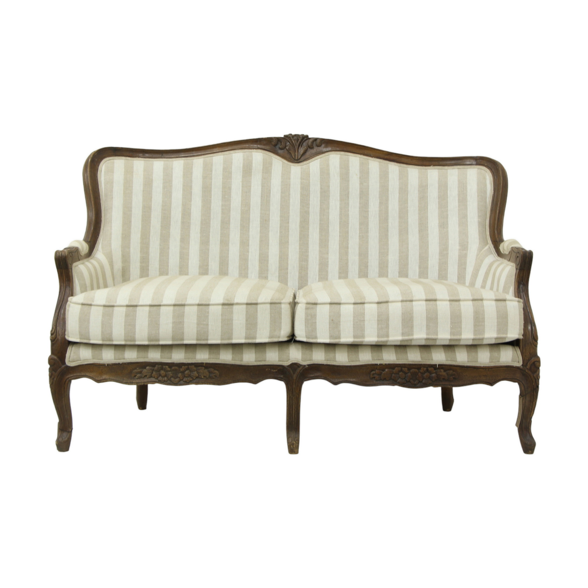 Majestic linen sofa