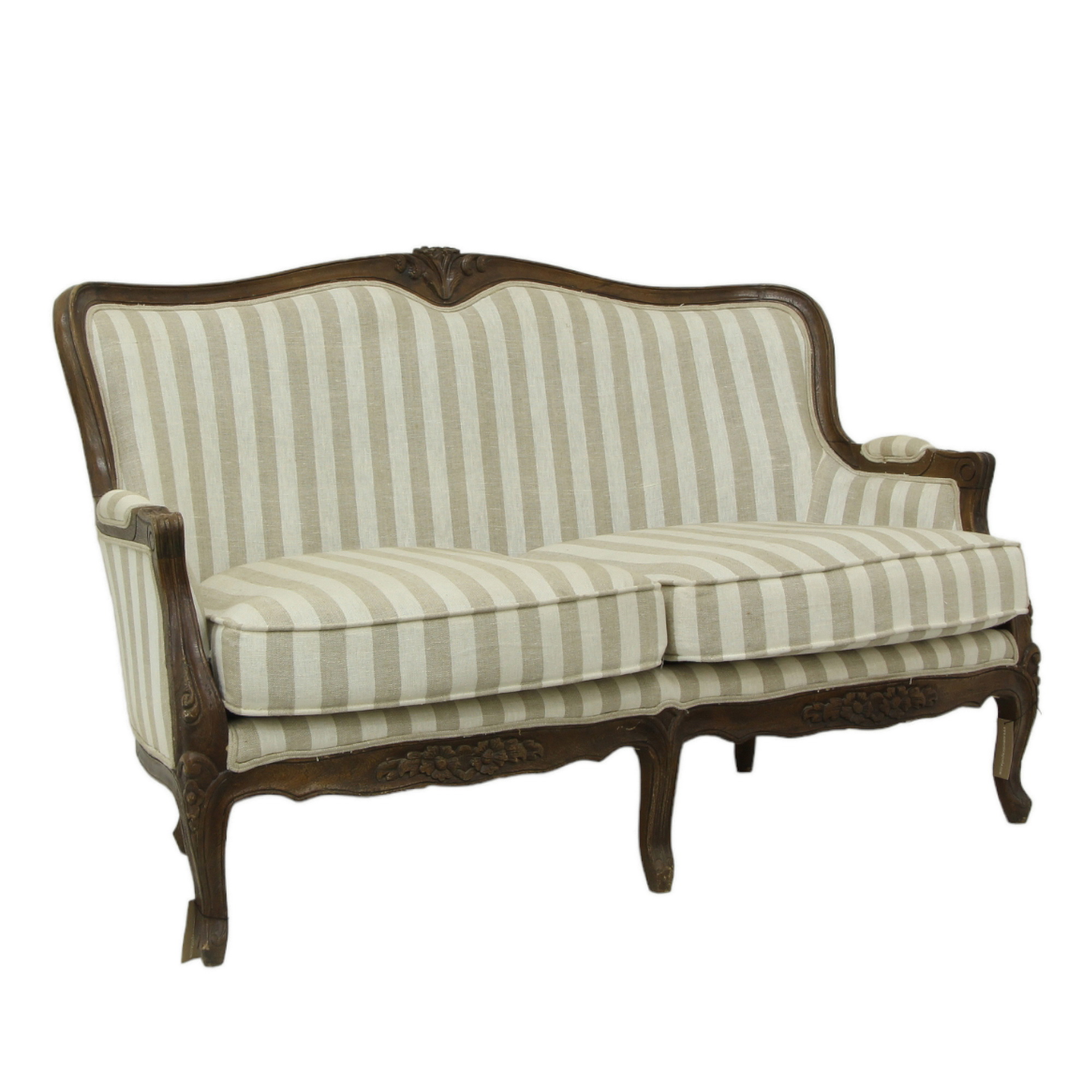 Majestic linen sofa