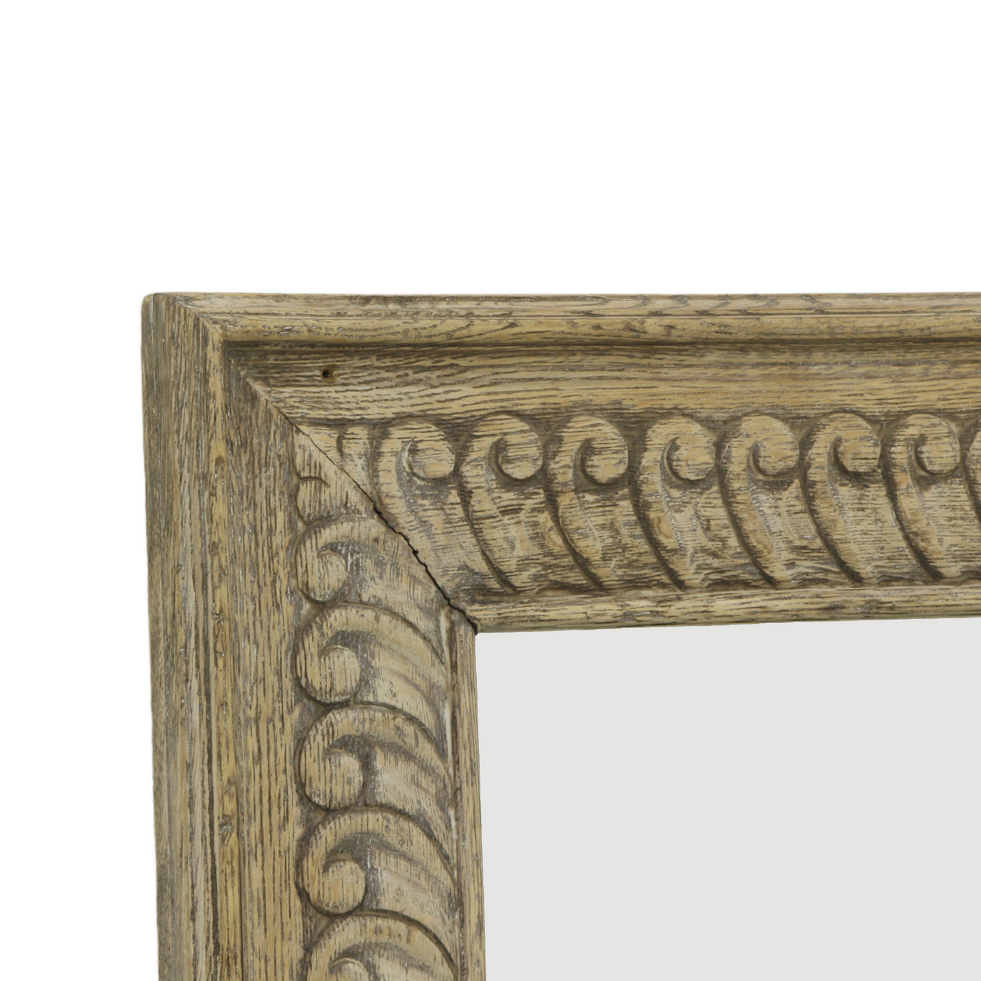 Rustic carved mirror