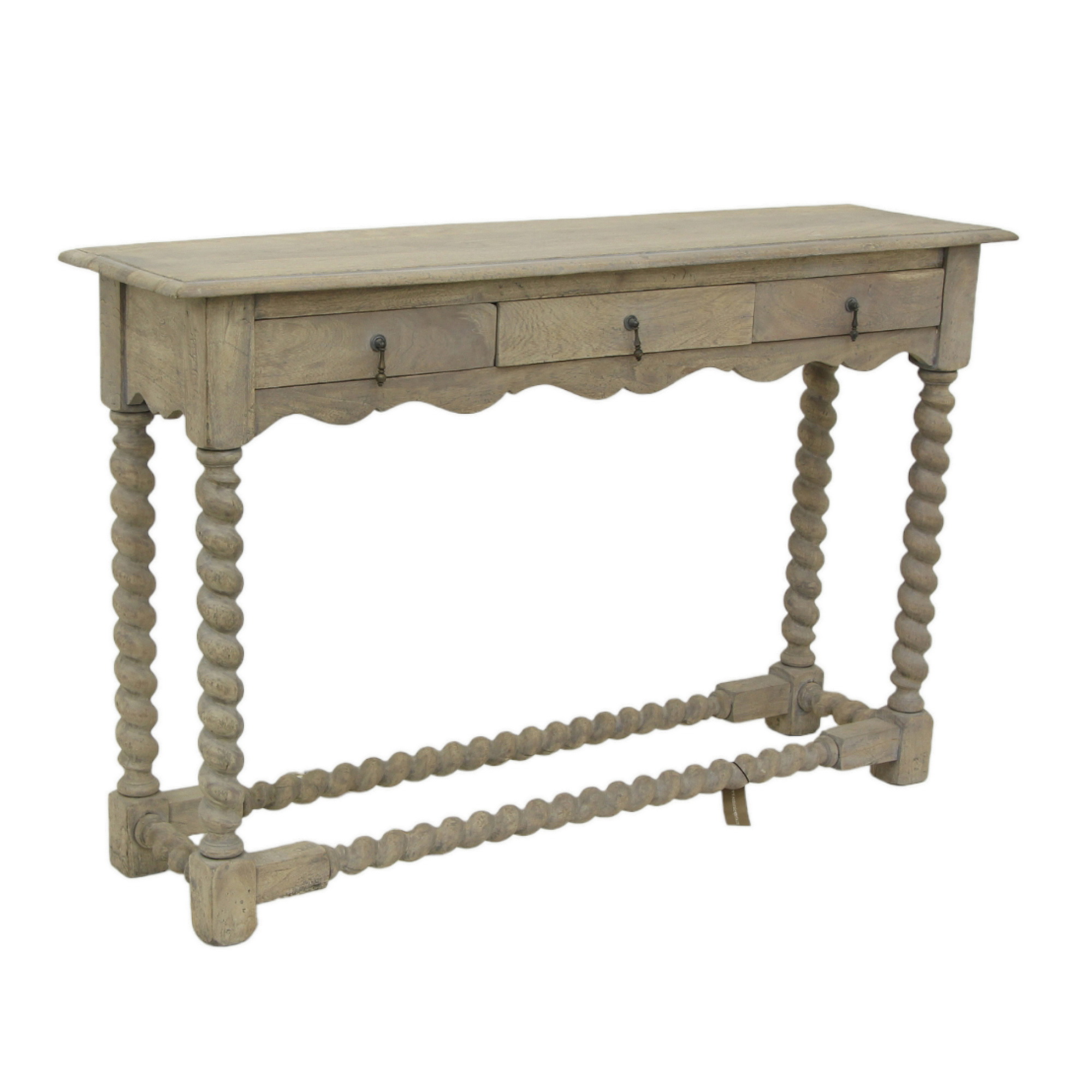 Spiral console table