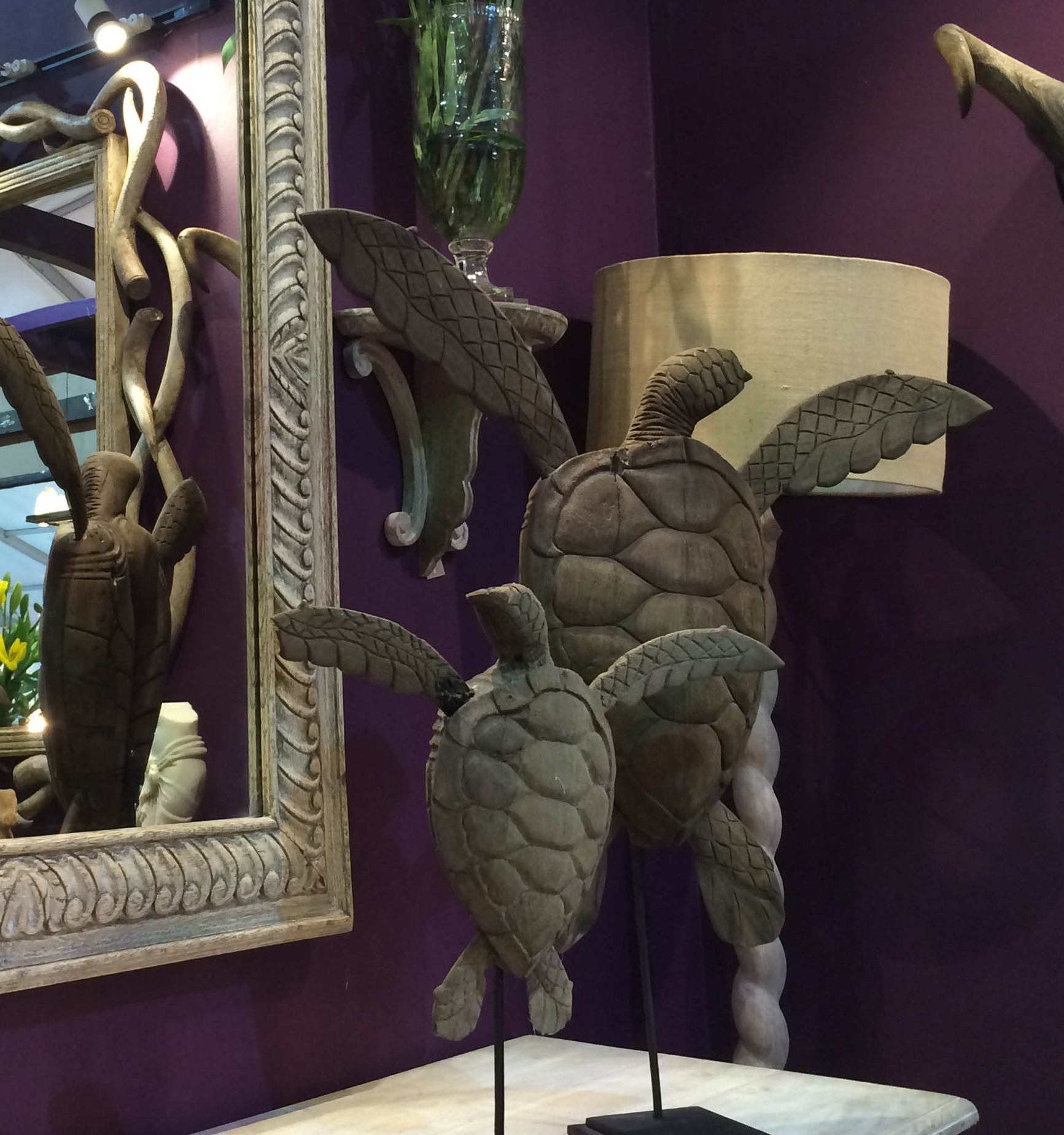 Wooden tortoise