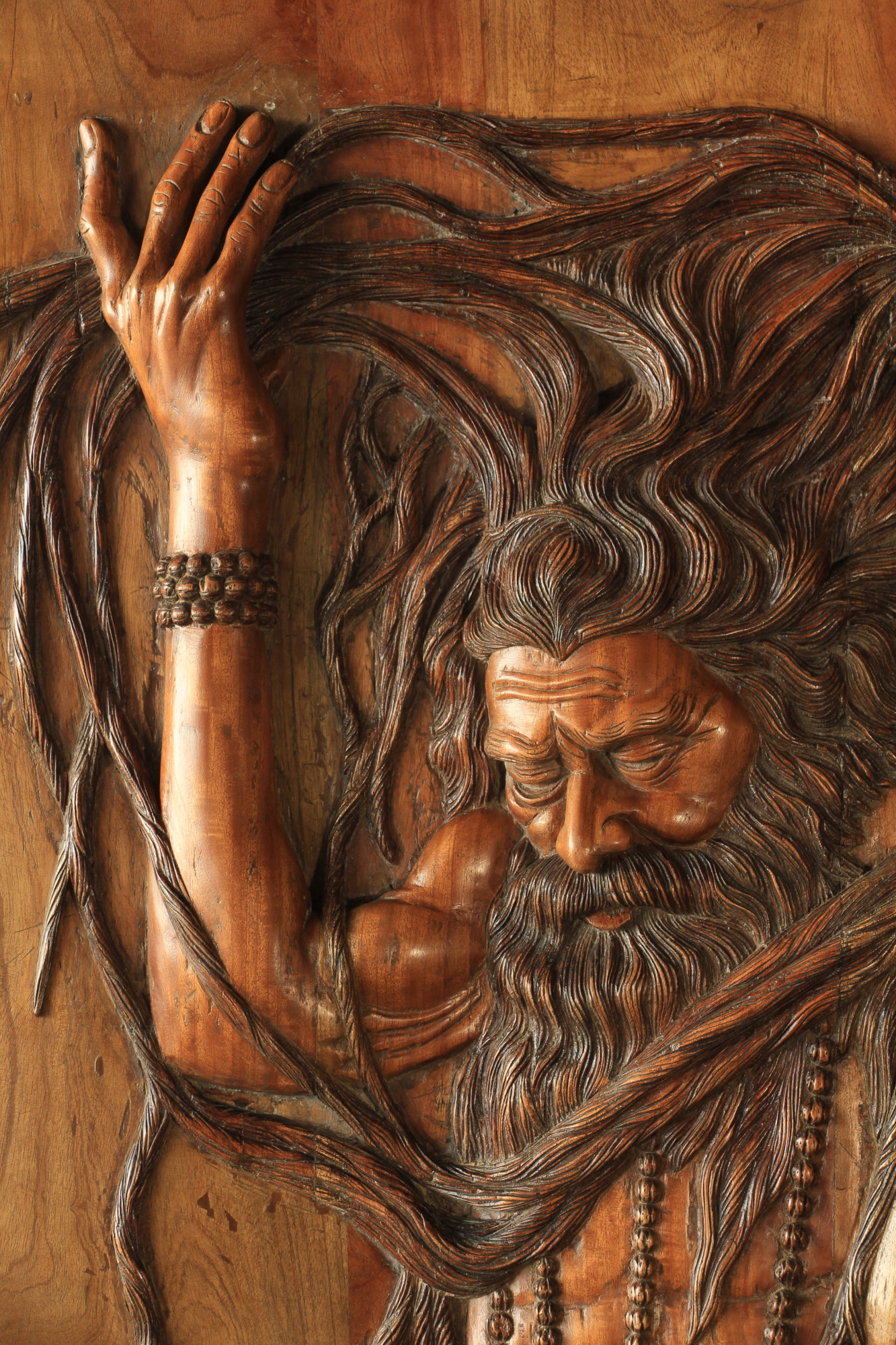 The Eternal Yogi - sadhu mural