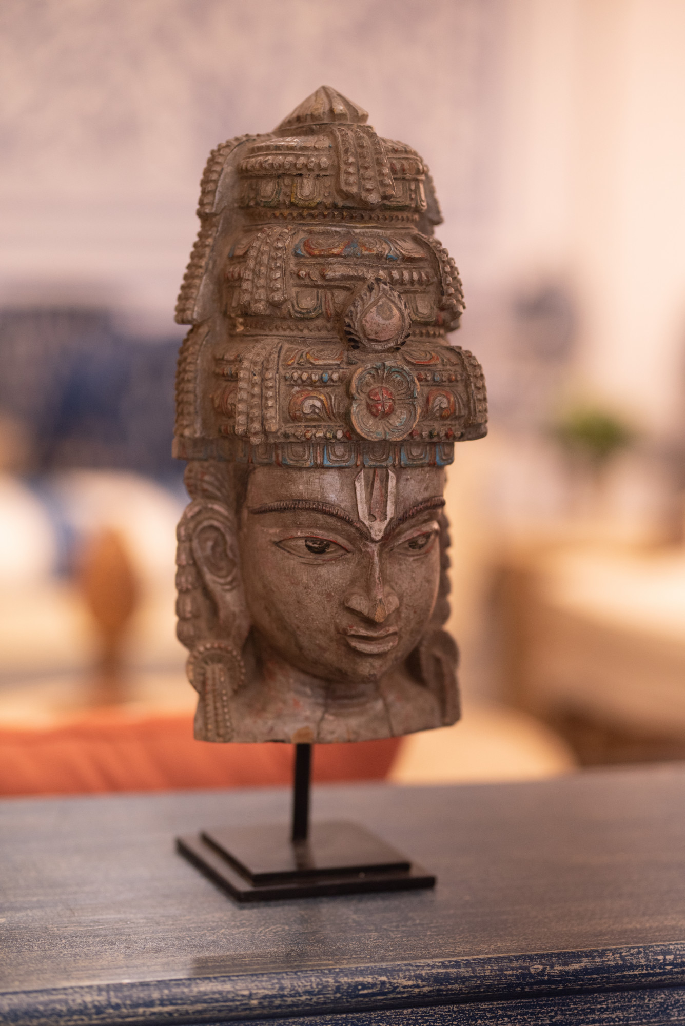 Wooden Kerala head