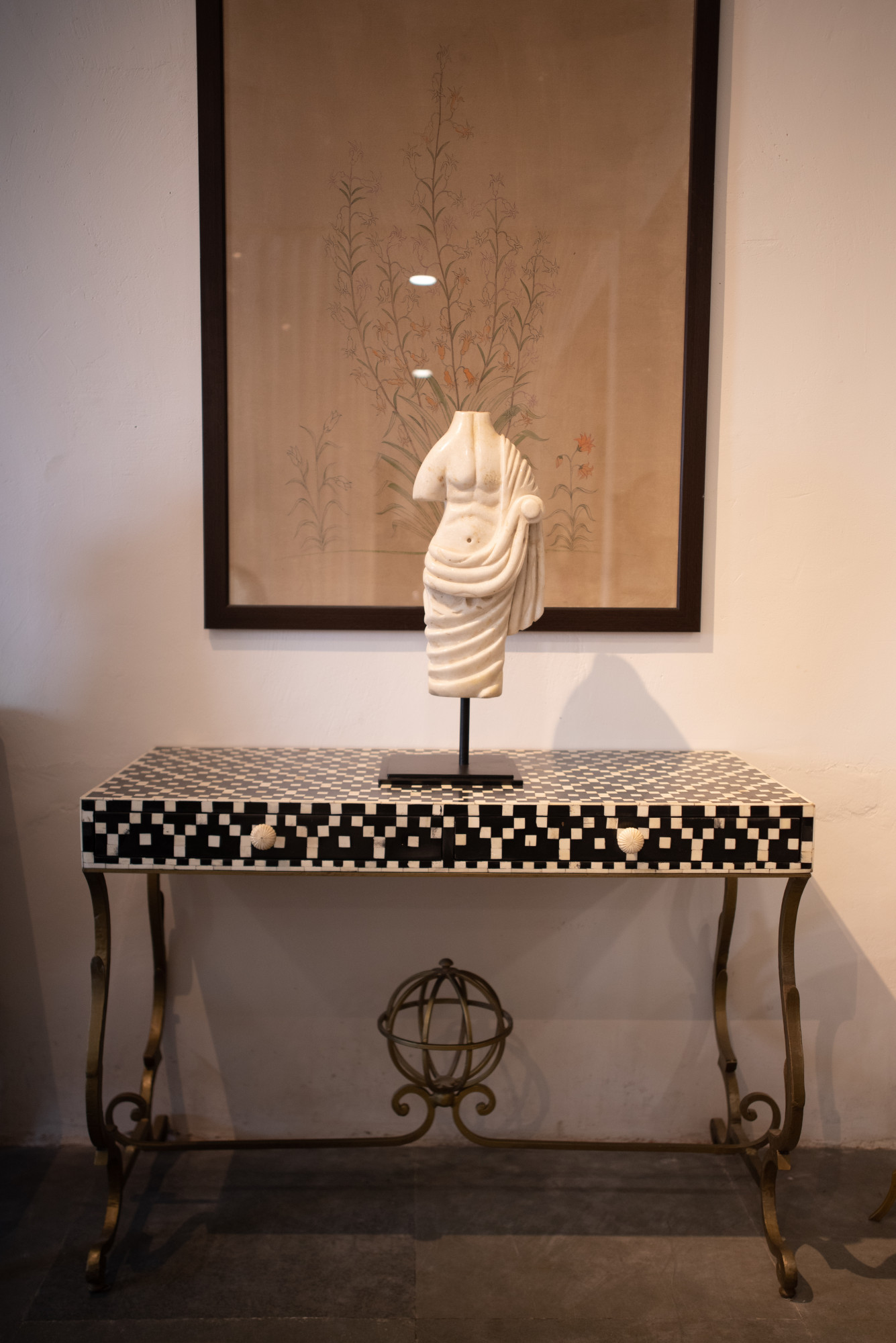 Artisan Greek Torso  sculpture