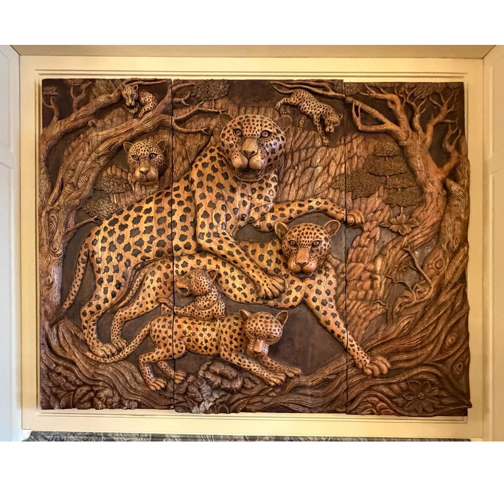 Safari Leopard Wall Mural