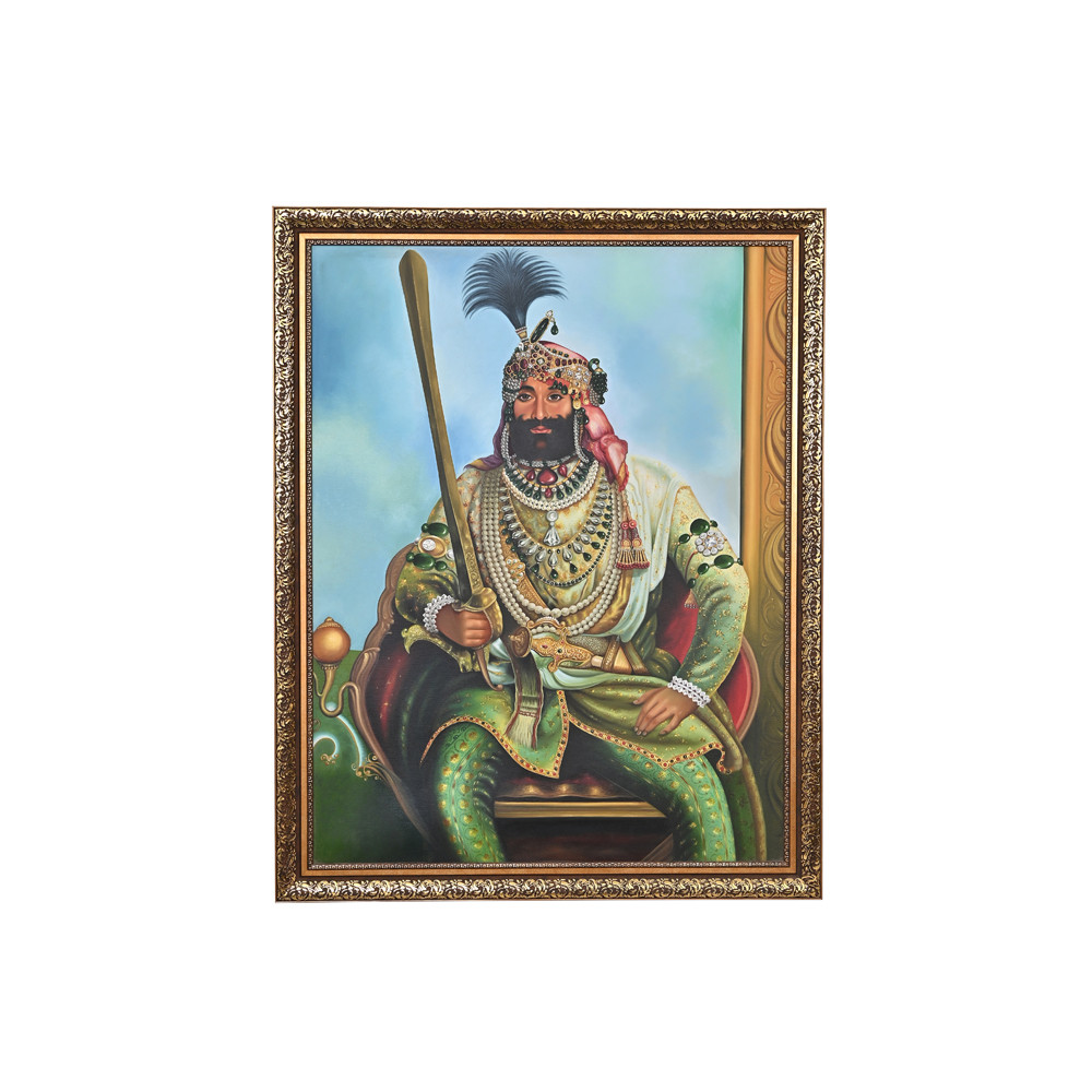 Indian king Painting