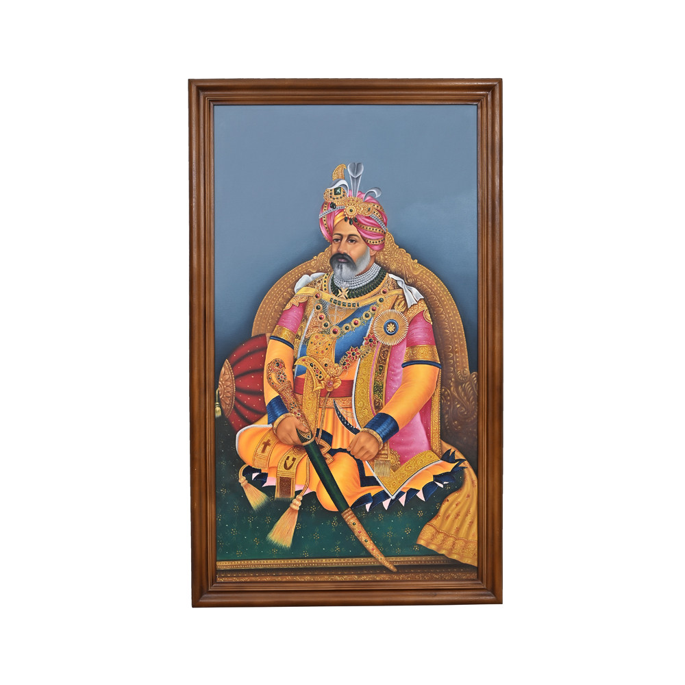 Indian king Painting