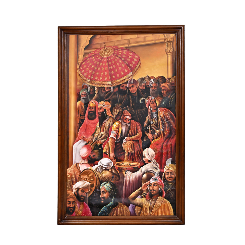 Royal durbar painting