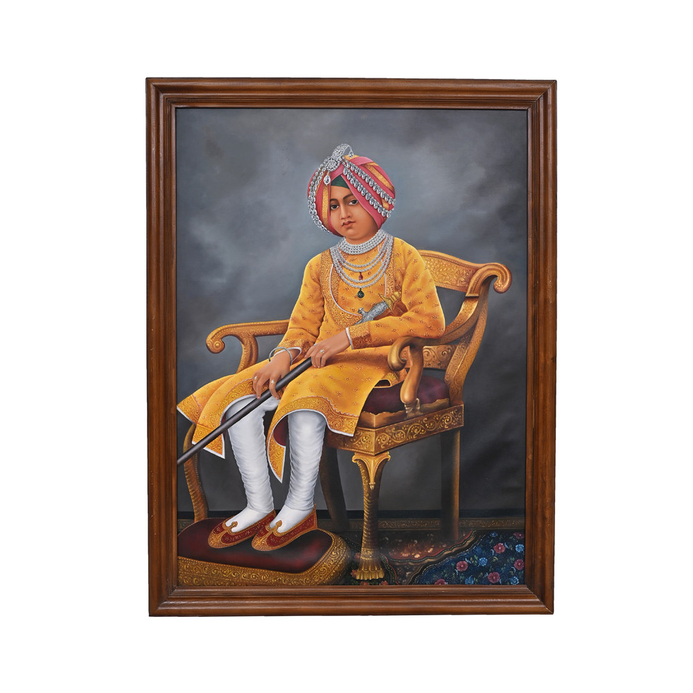 Indian king Painting