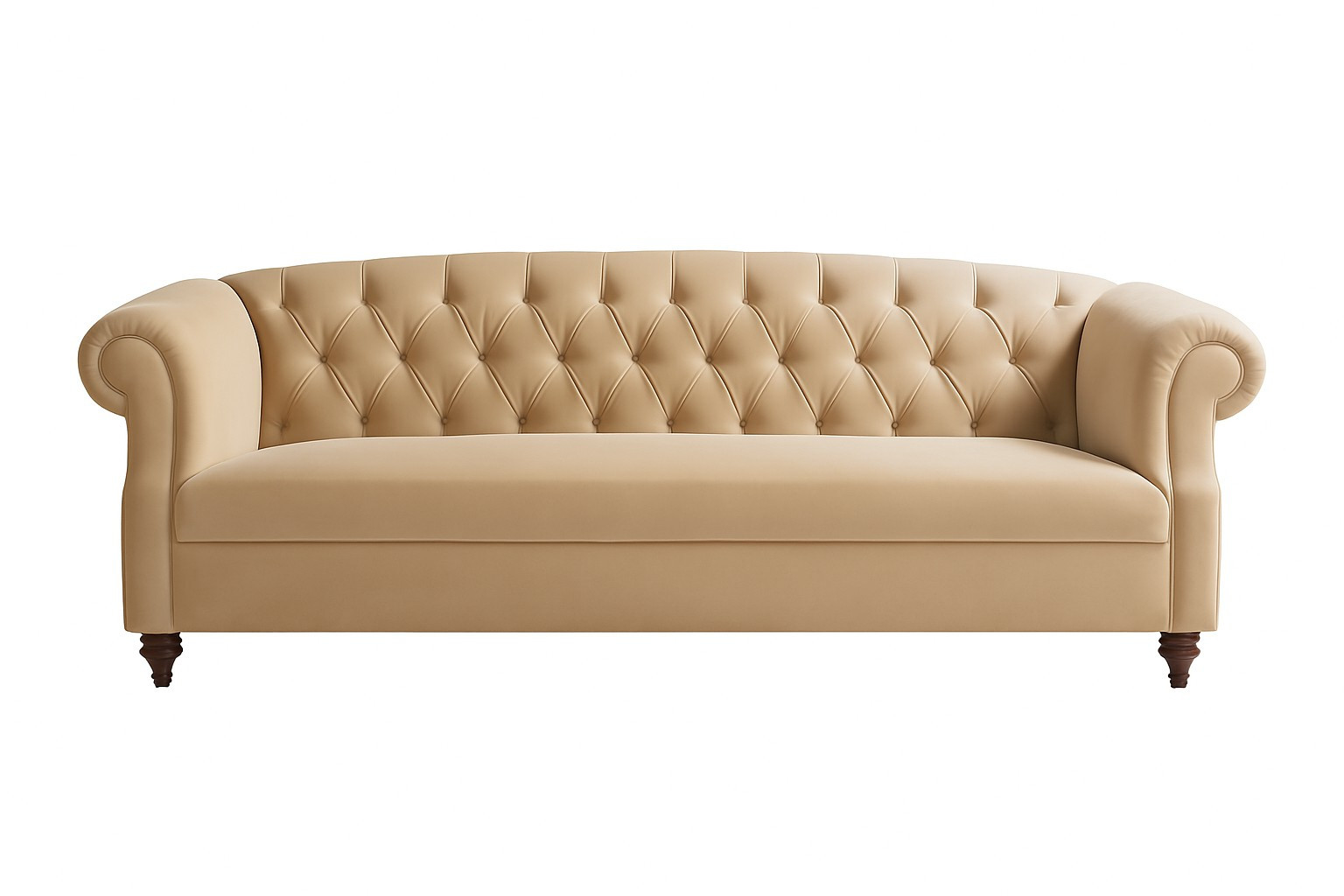 Camelback Chesterfield Sofa