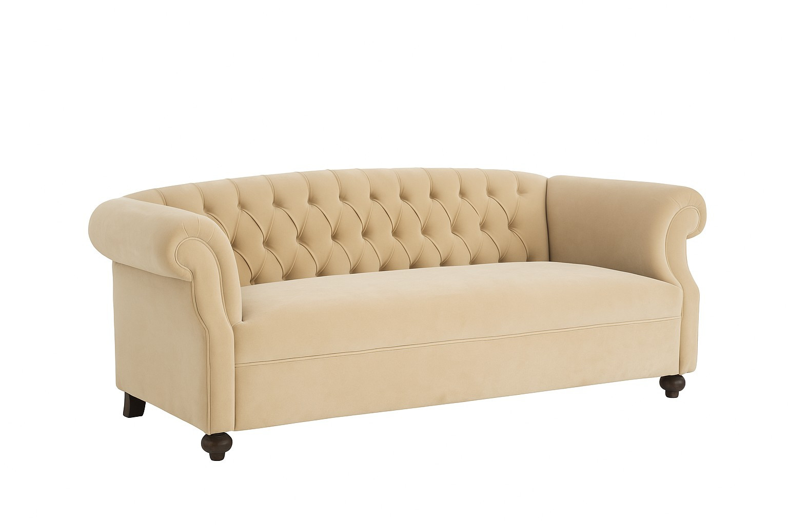 Camelback Chesterfield Sofa