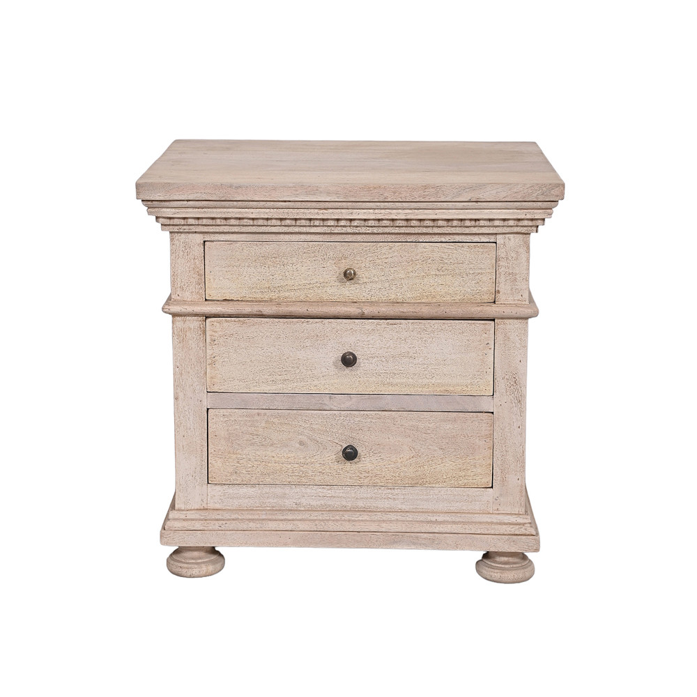 Scroll side table