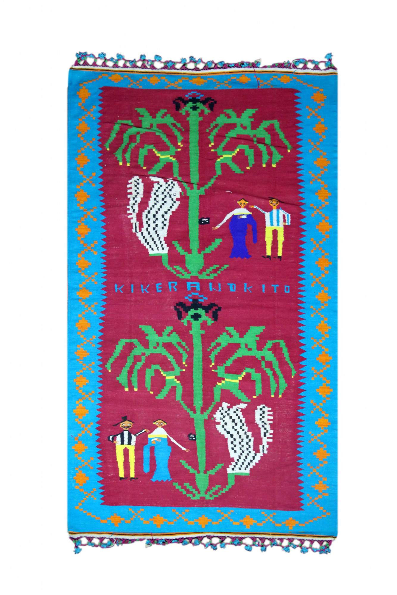 Kikar Kito Folk Wedding Bridal Dhurrie