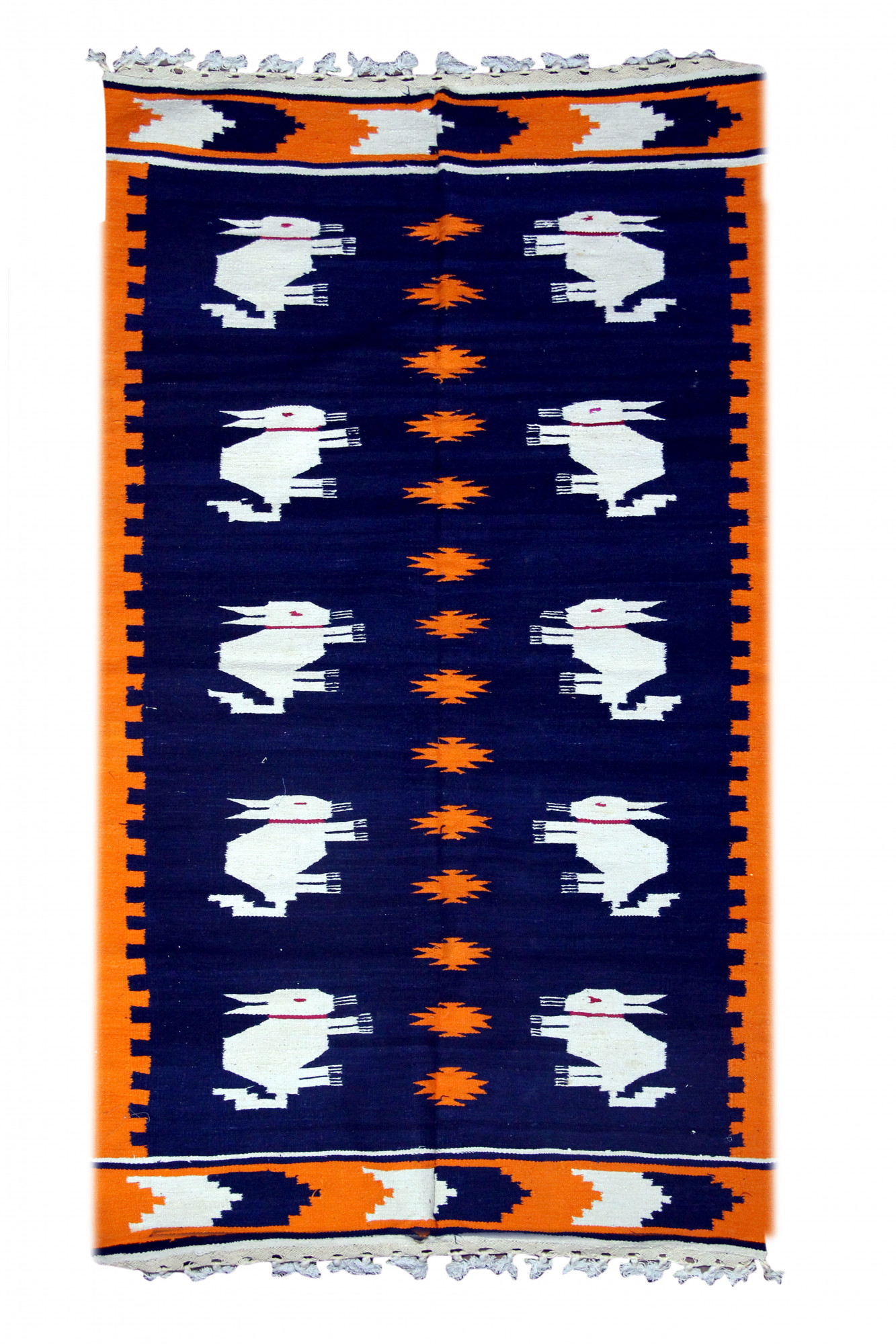 Moon Hare Folk Bridal Dhurrie