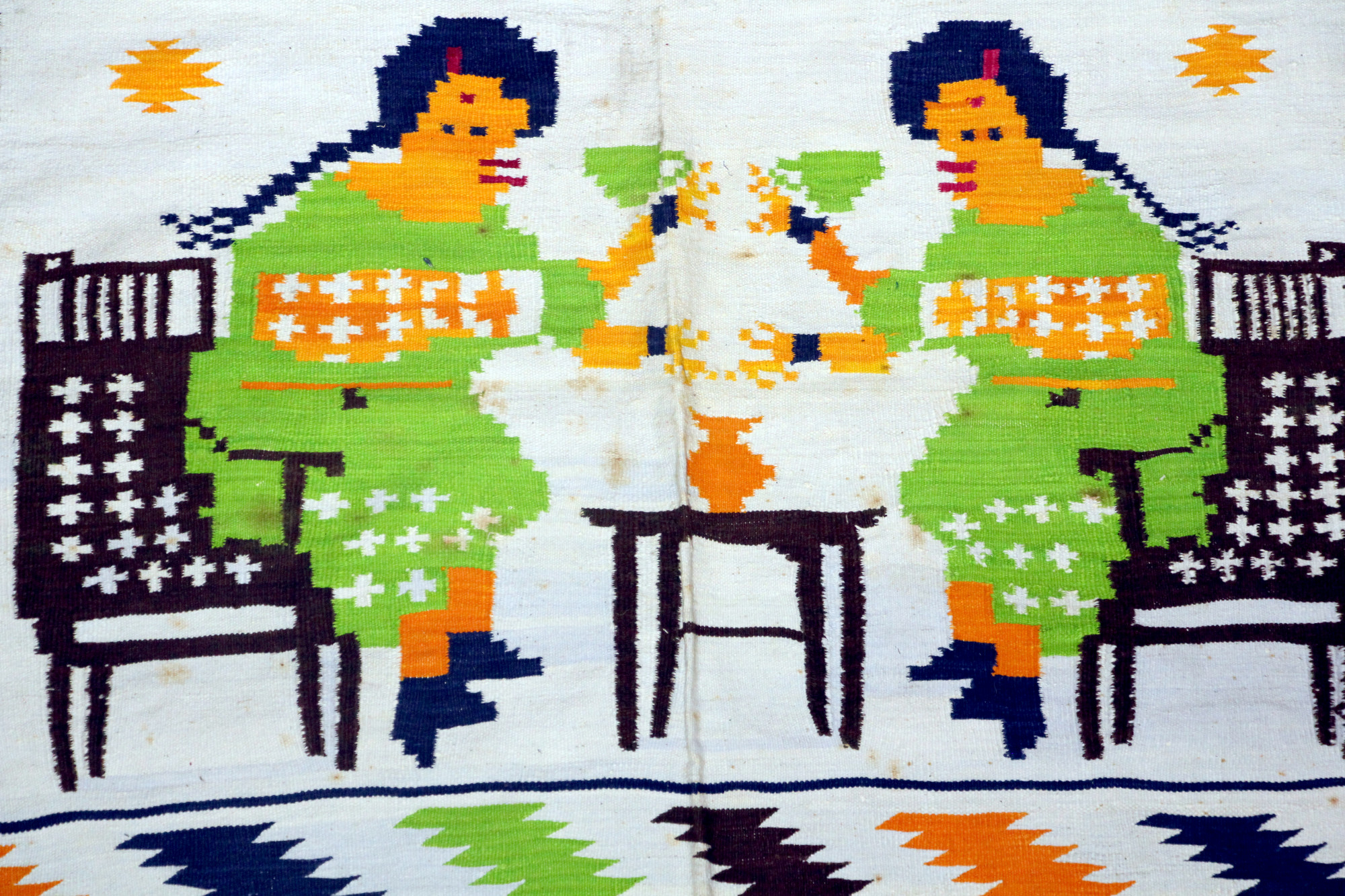 Tea Traditions Bridal Folk Dhurrie