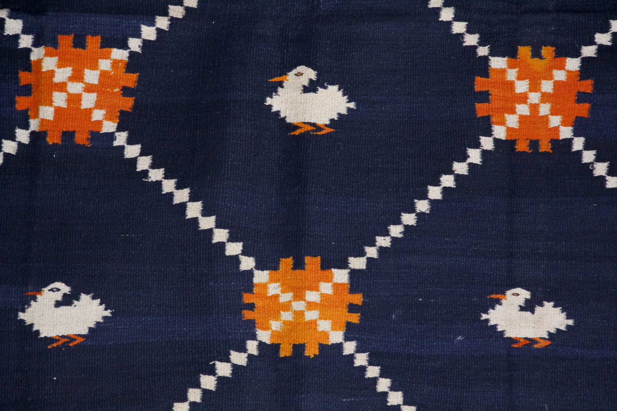 Chidiya Jaal Folk Bridal Dhurrie