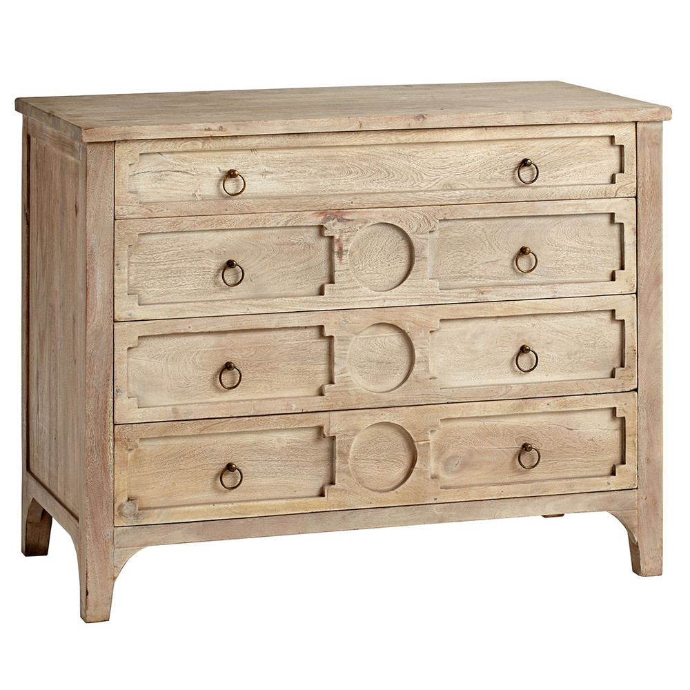 Grey Gustavian chest