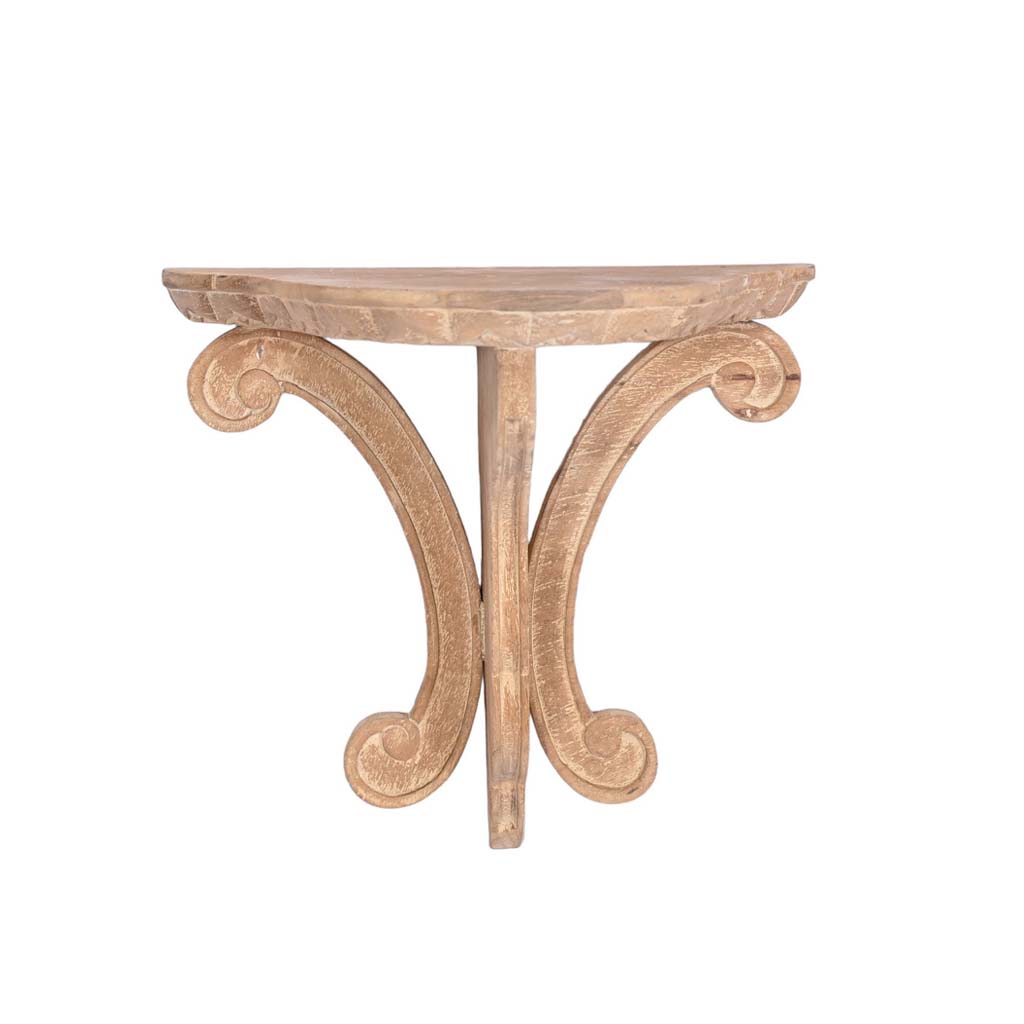 Wooden Gustavian wall bracket