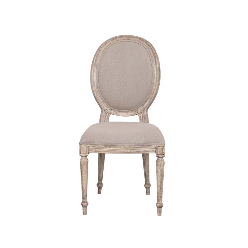 oval back dining chair