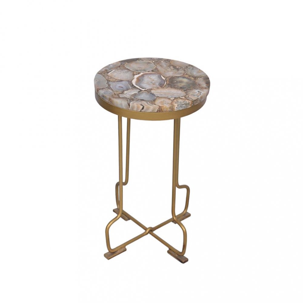 Stone Top Side Table at Jennifer Dermody blog