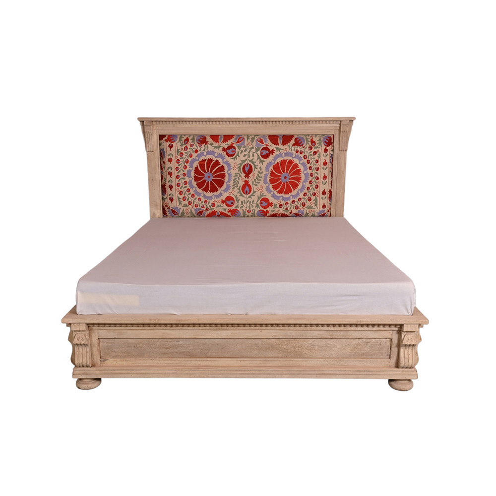 Suzani floral bed