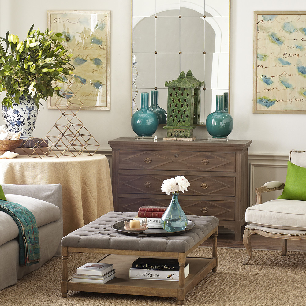 Cottage Diamond 6-Drawer Chest