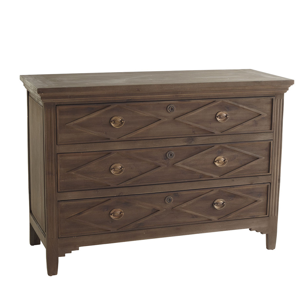 Cottage Diamond 6-Drawer Chest