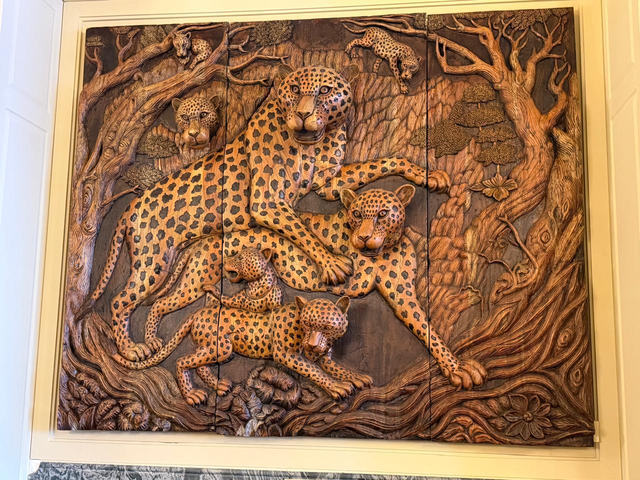 Safari Leopard Wall Mural