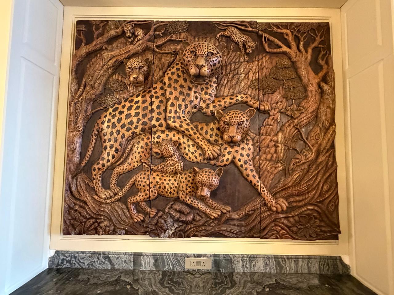 Safari Leopard Wall Mural