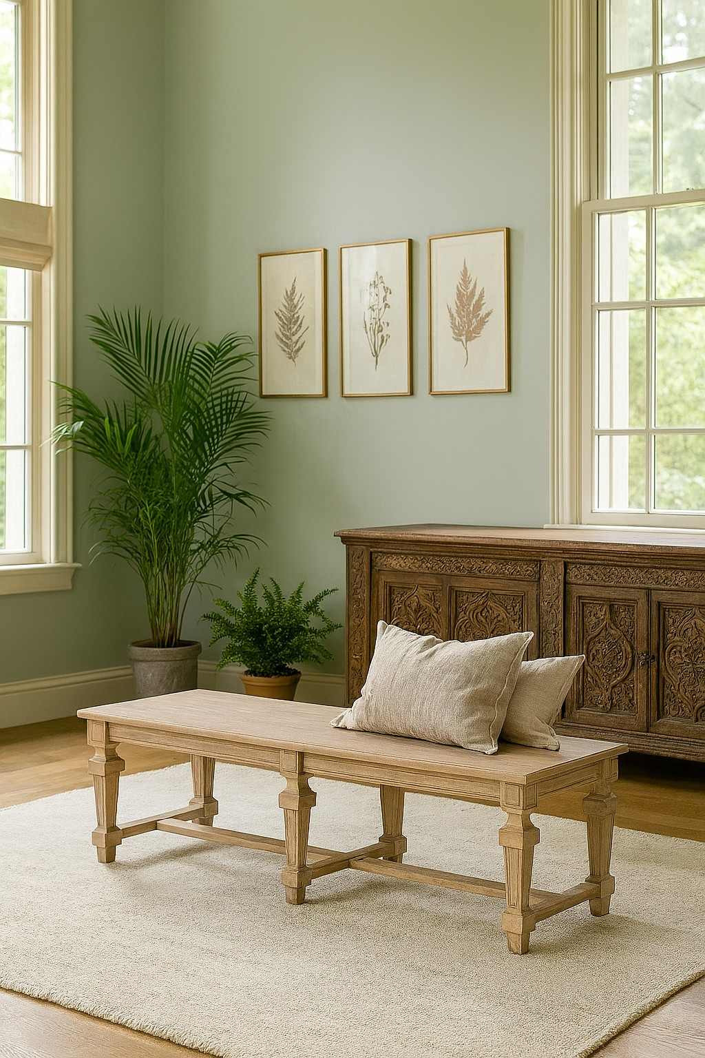 Maison bench
