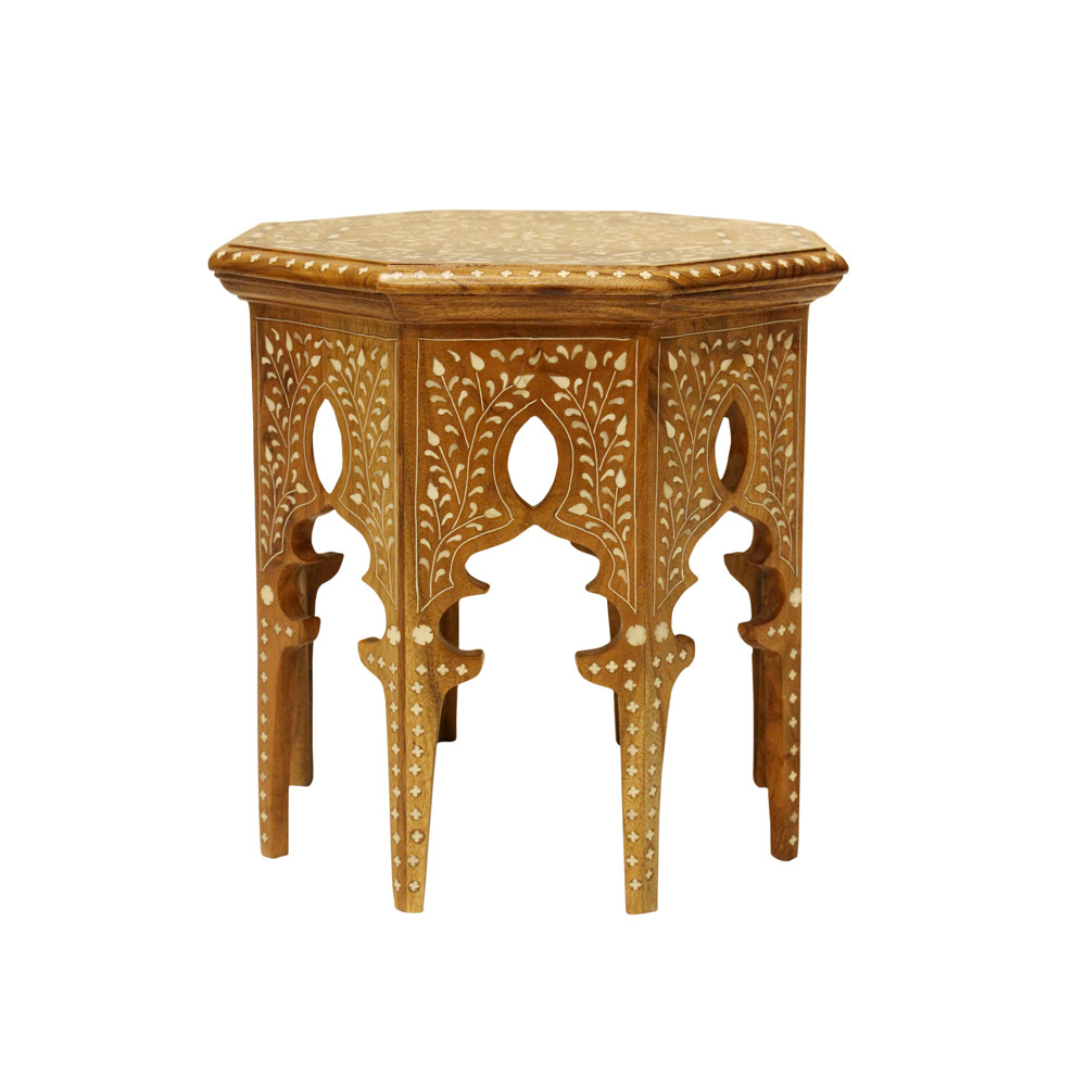 Nargis Octagonal Inlay Low Table