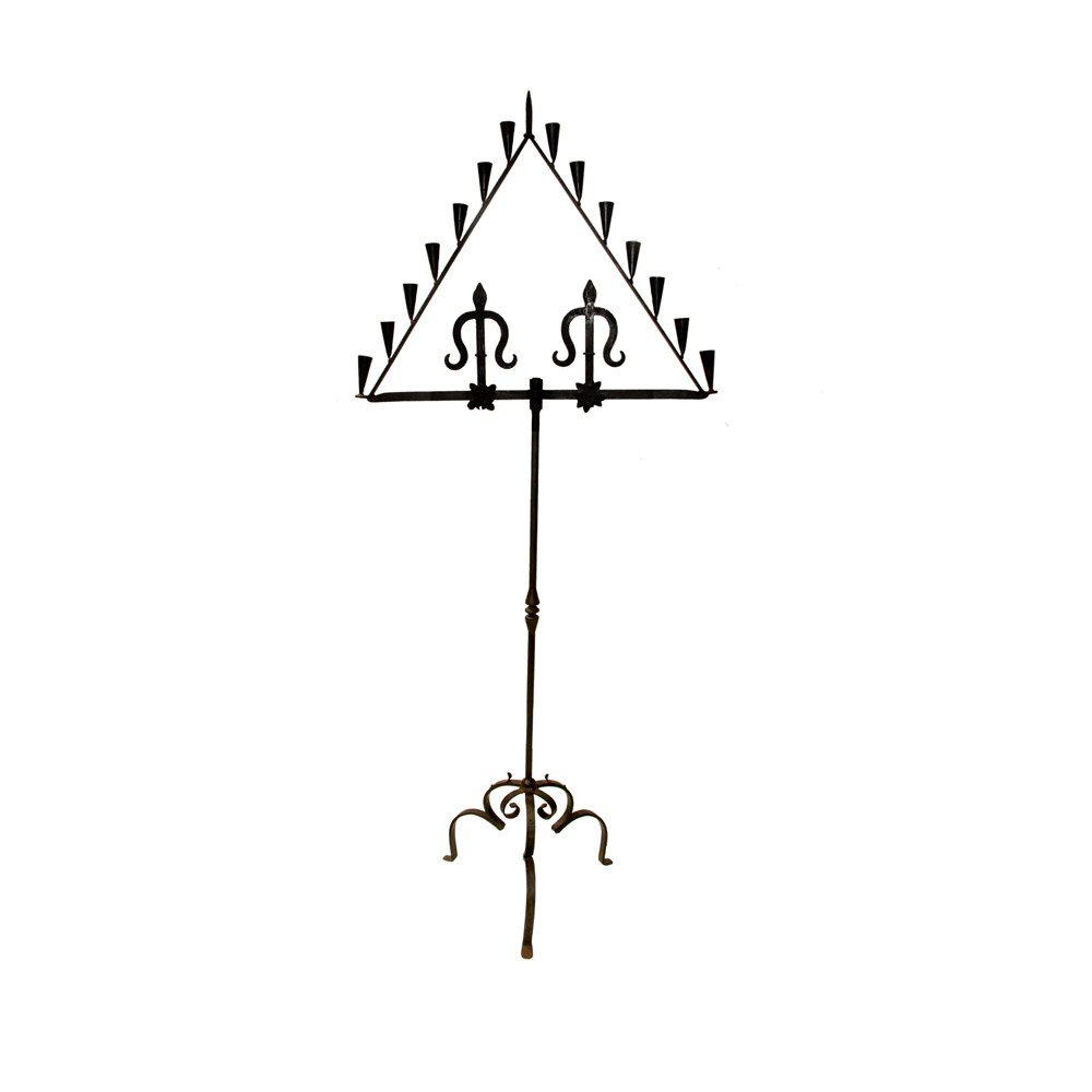 Gothic Iron Floor Lamp