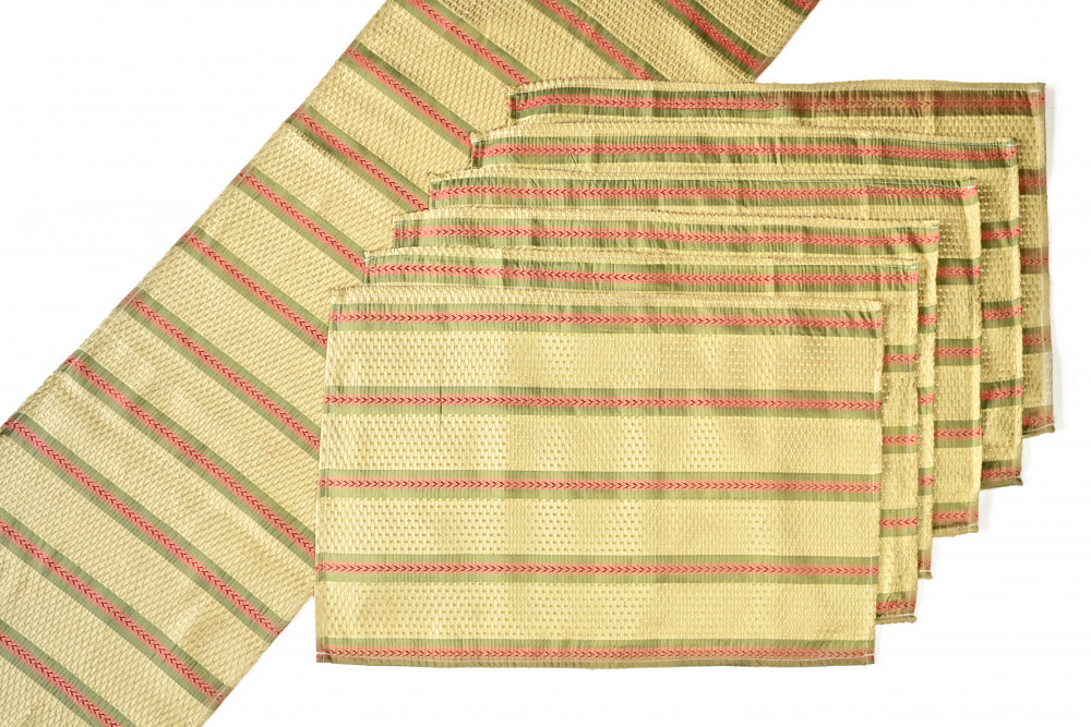 Image of Golden Heritage Stripe Set