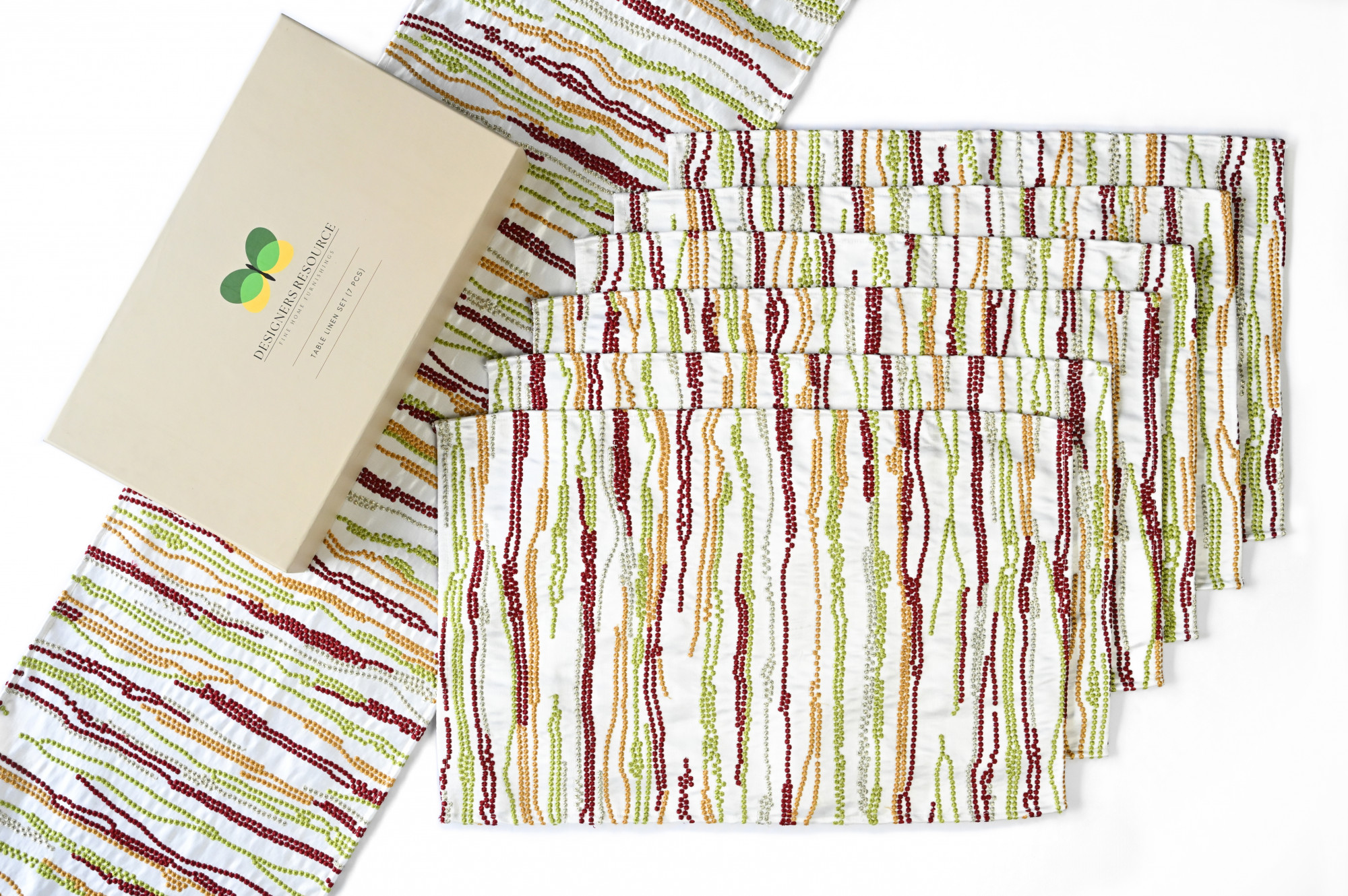 Festival Strokes Table Linen Set
