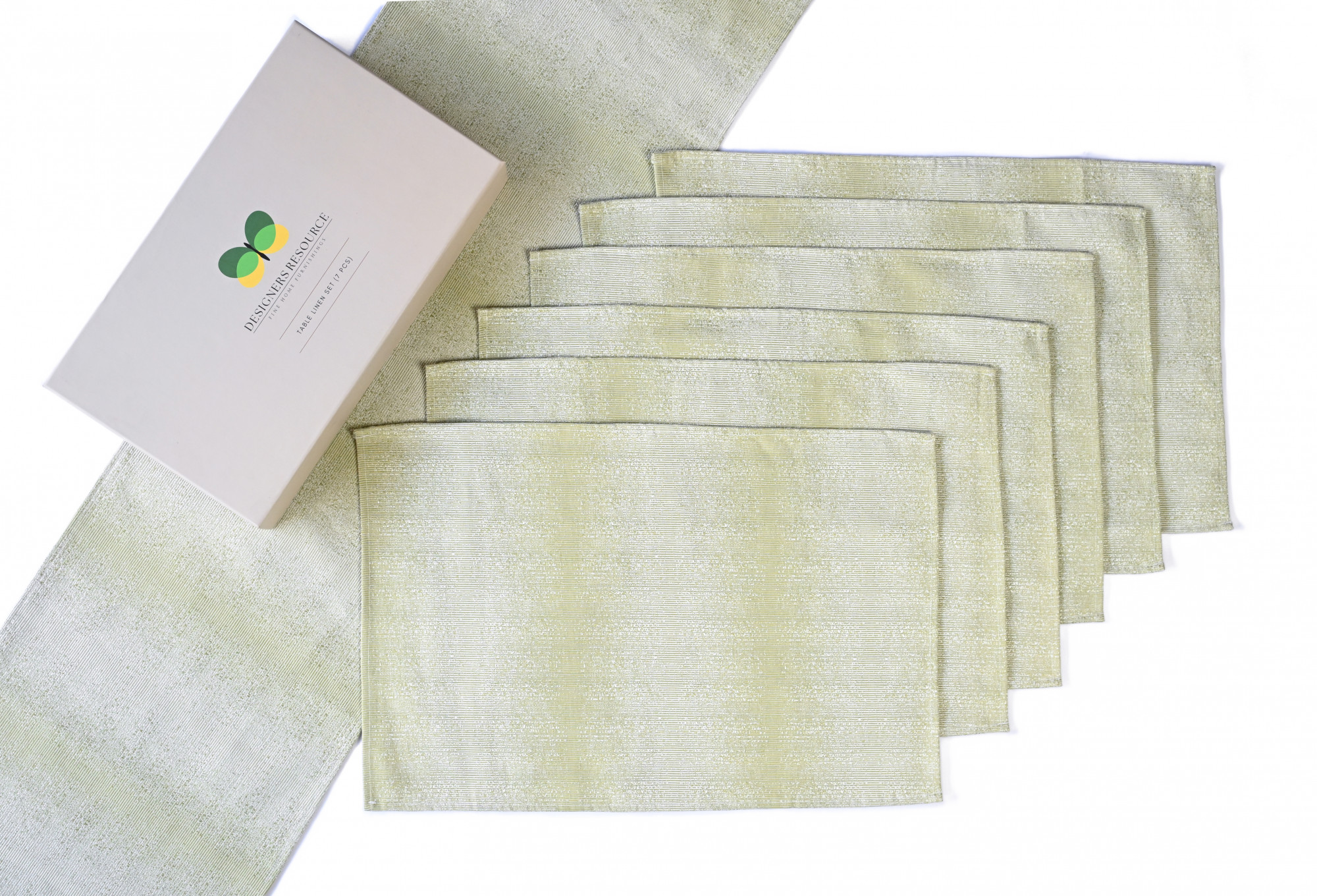 GOLDEN MIST TABLE LINEN SET