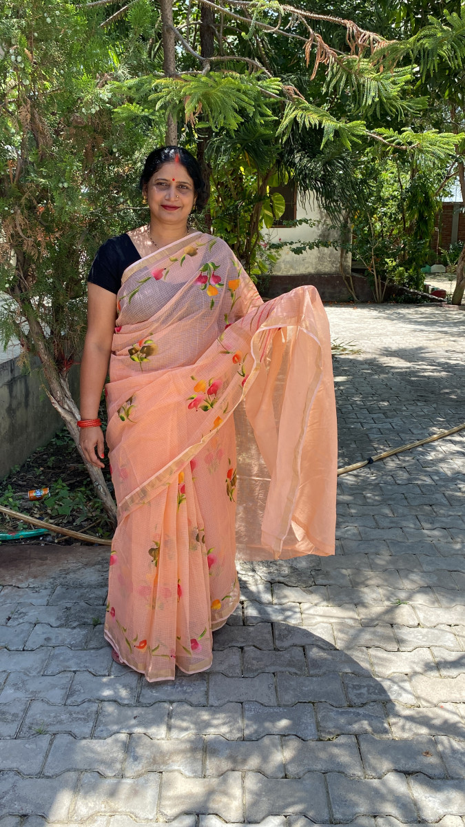 Kota Doria Hand Block