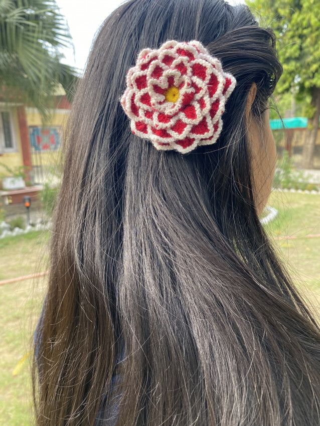 Side Flower Hair Clip
