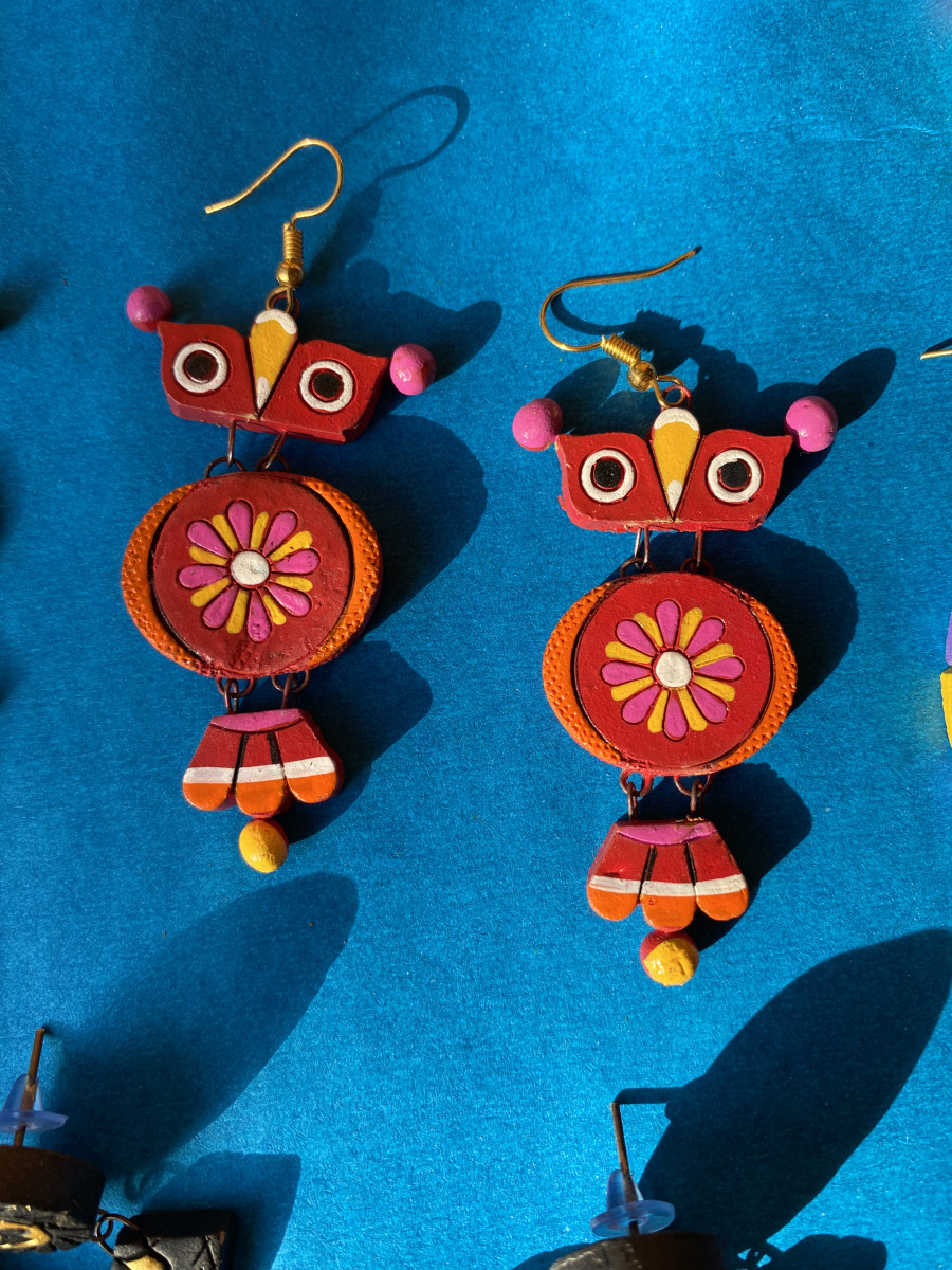 Terracotta Earring