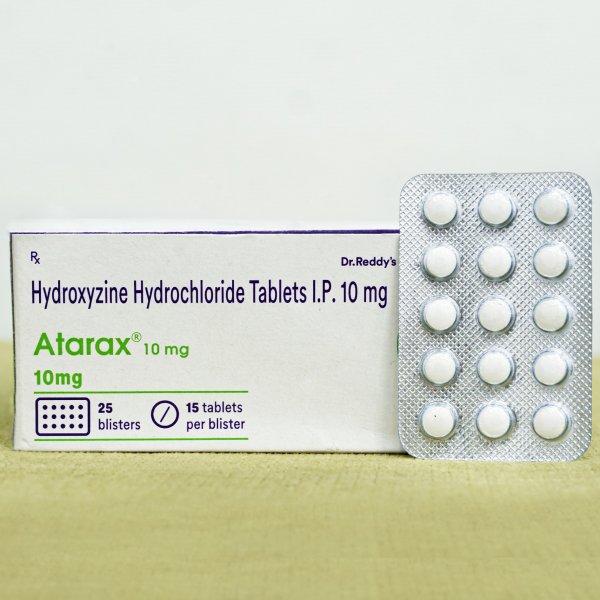 Image of Atarax 10mg Tablet 15tab