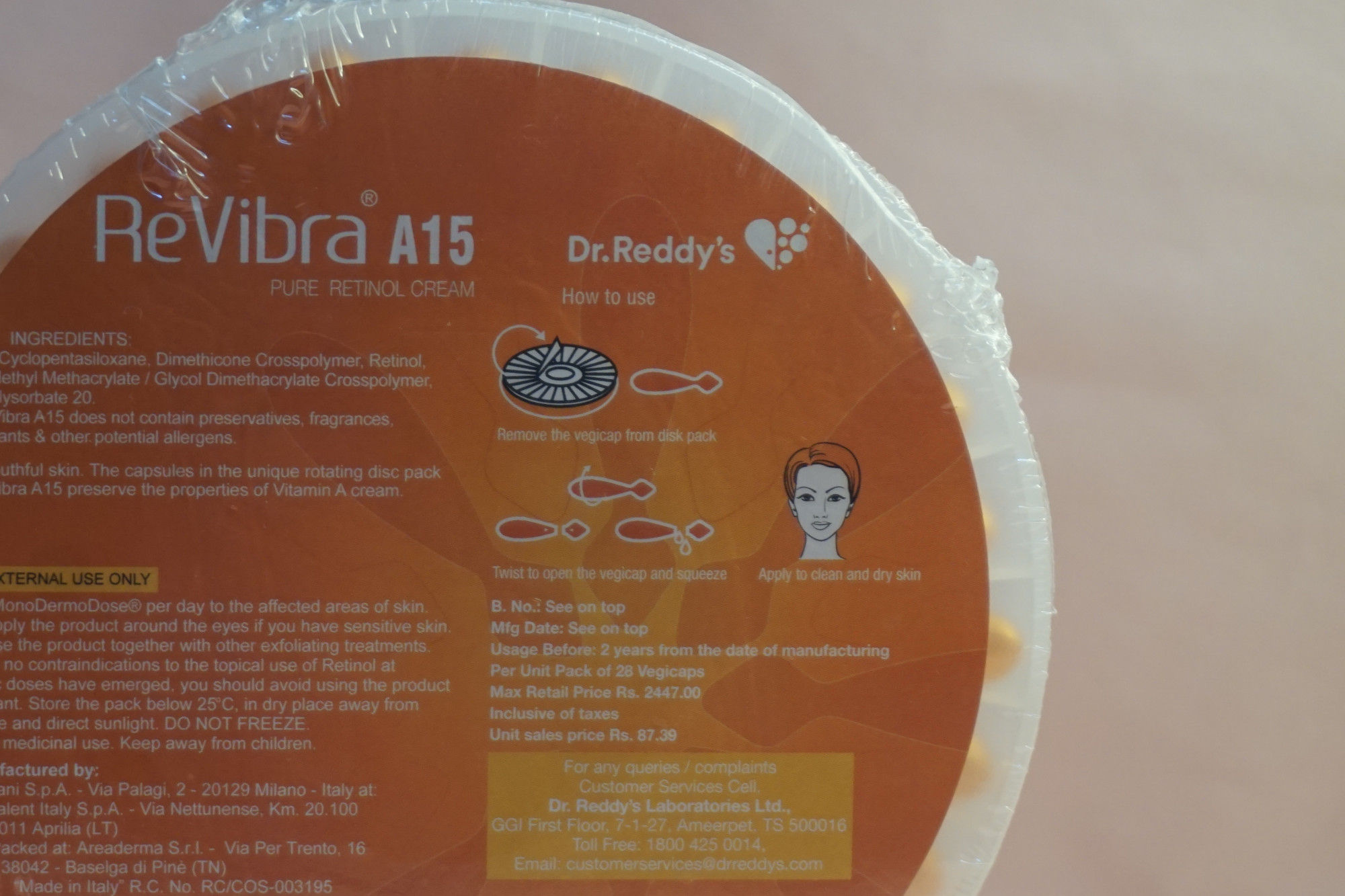 Revibra A15 capsule