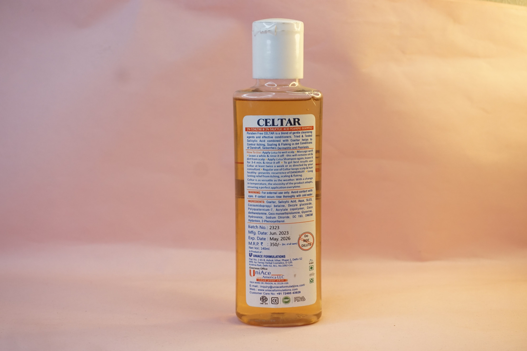 Celtar Shampoo