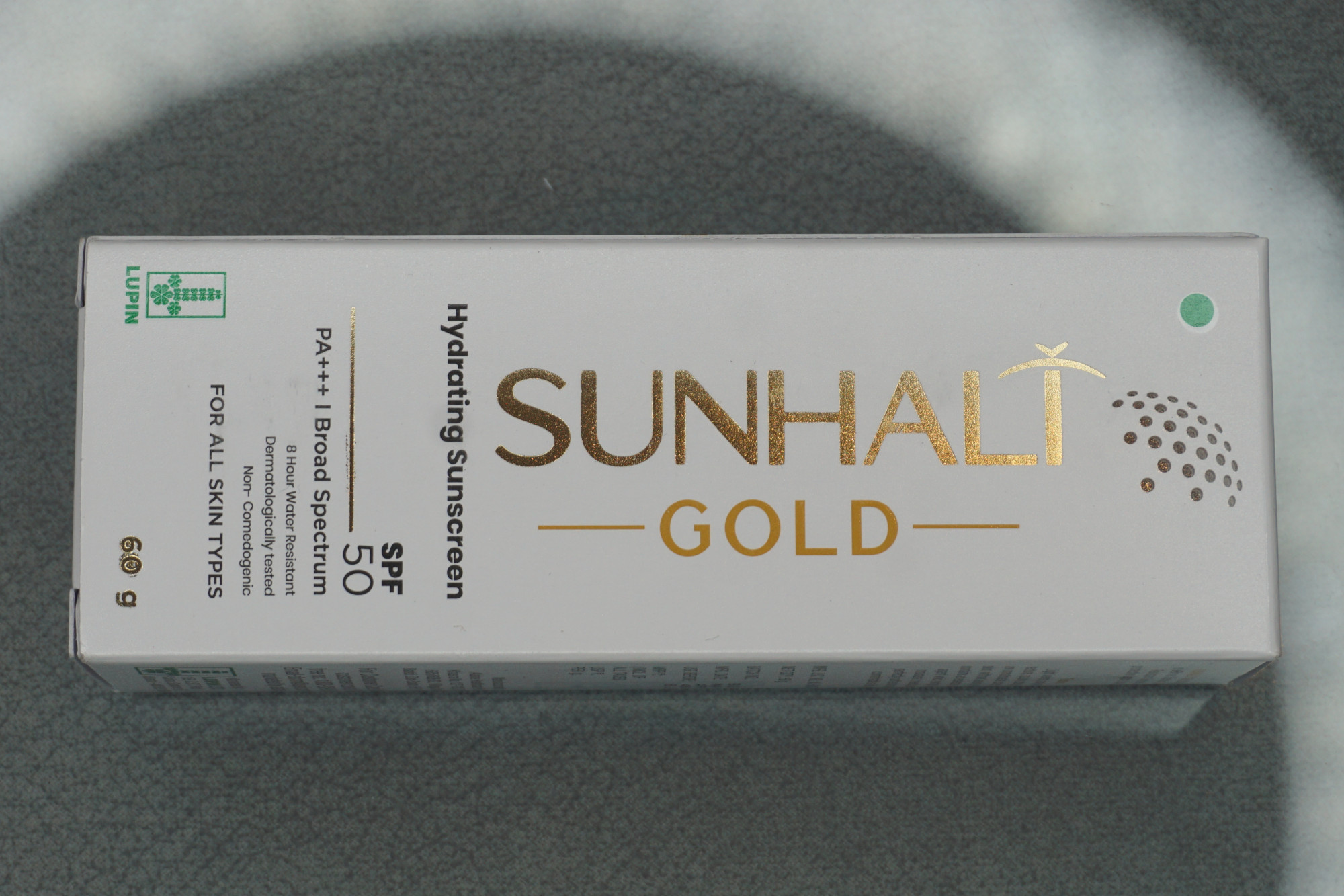 Sunhalt Gold Hydrating Sunscreen SPF 50 PA