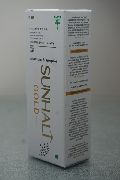 Image of Sunhalt Gold Hydrating Sunscreen SPF 50 PA+++